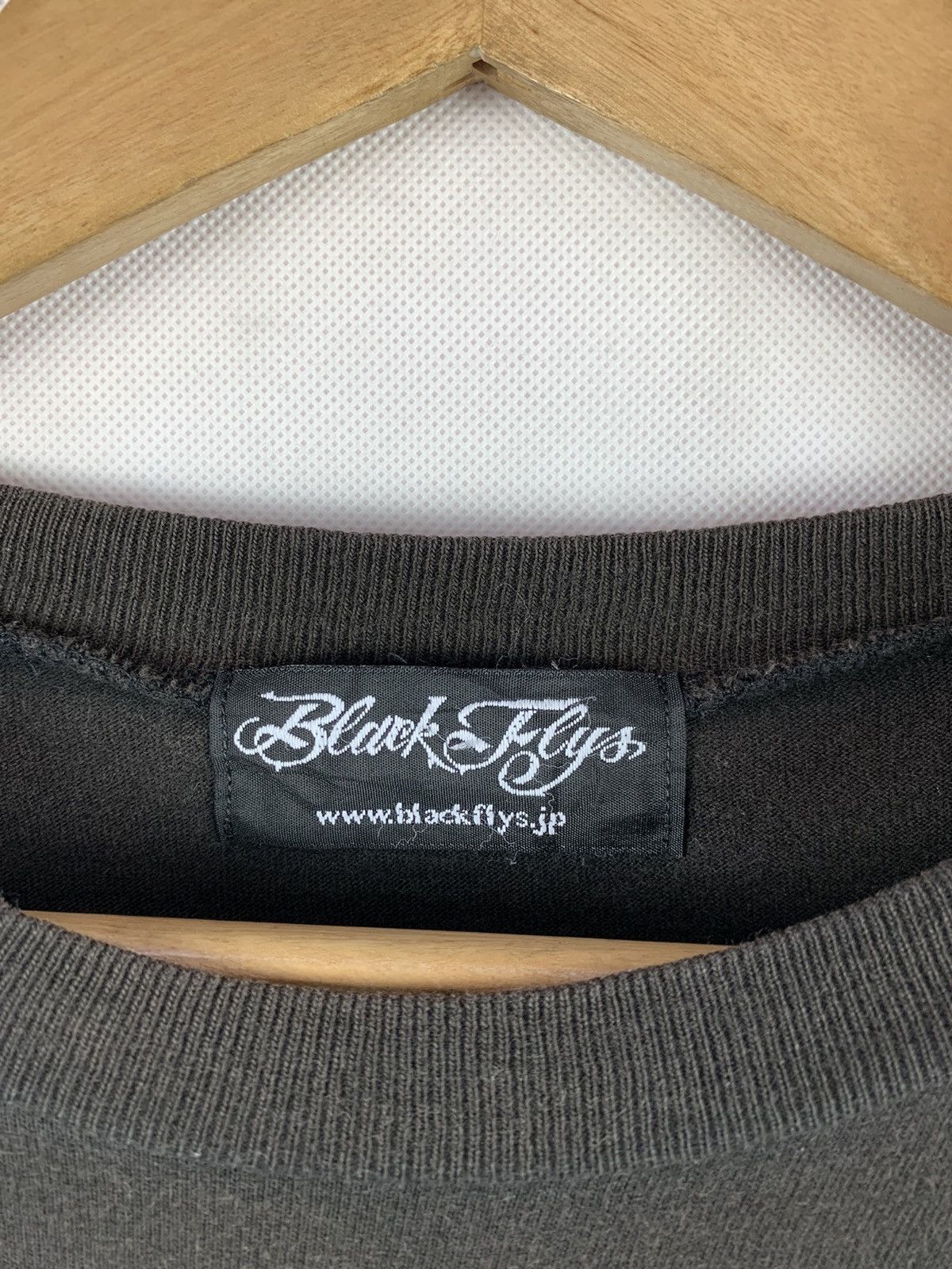 Japanese Brand Black Flys Japan Skate Tees Size US M / EU 48-50 / 2 - 5 Thumbnail