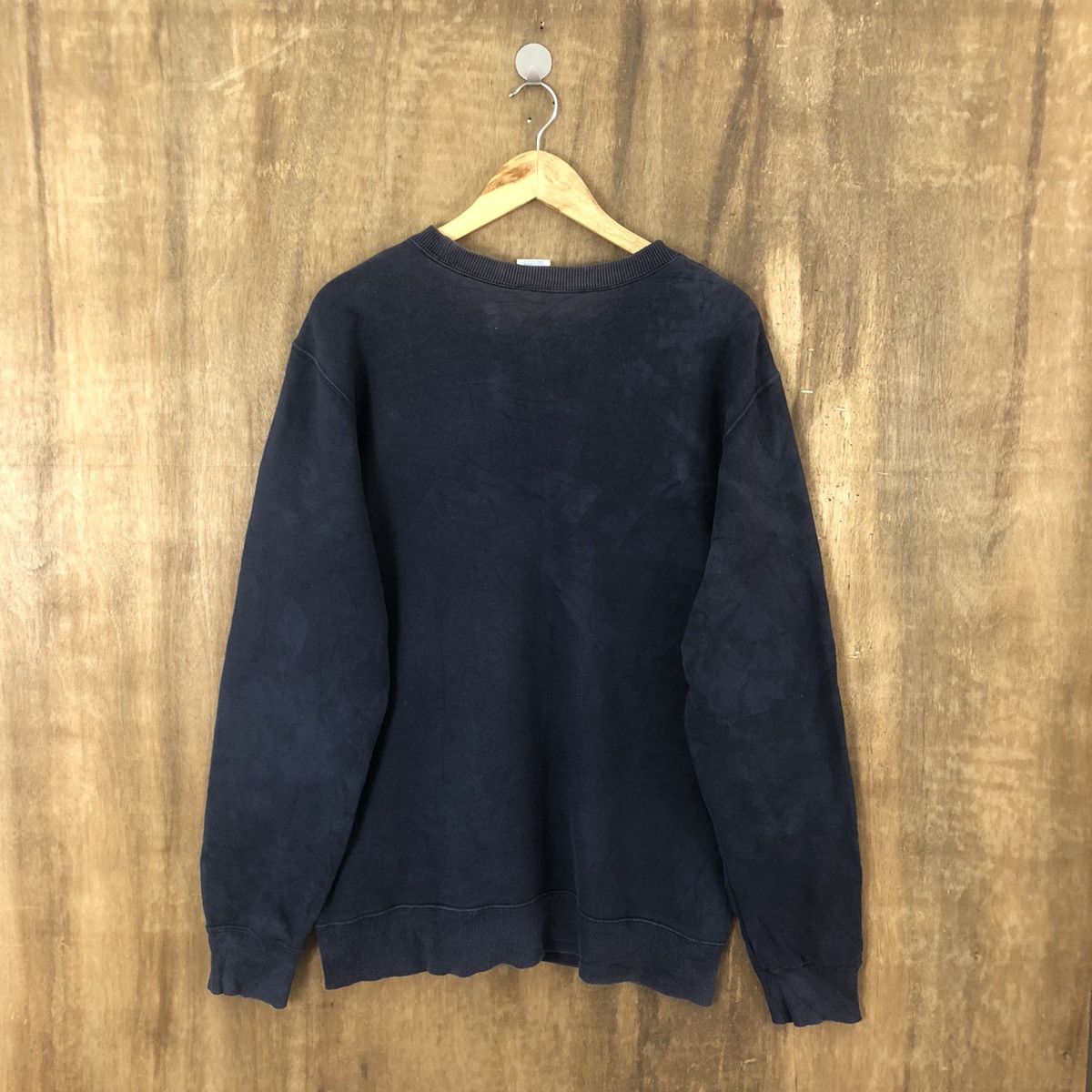 Champion Champion Faded Dark Blue Sweatshirt #1848 Size US XL / EU 56 / 4 - 9 Thumbnail