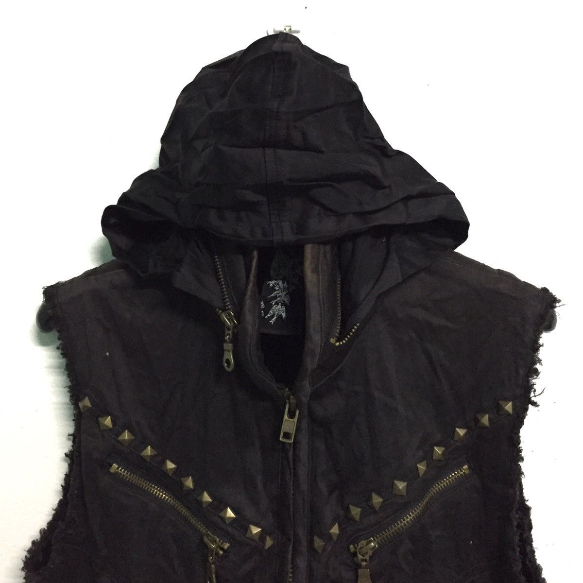 Japanese Brand Tactical Punk Design Vest Hoodie & Multi Pockets LaGate Size US S / EU 44-46 / 1 - 6 Thumbnail