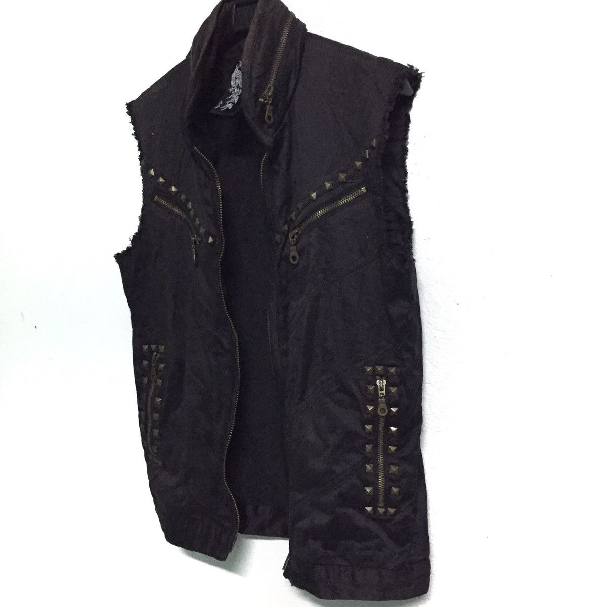 Japanese Brand Tactical Punk Design Vest Hoodie & Multi Pockets LaGate Size US S / EU 44-46 / 1 - 3 Thumbnail