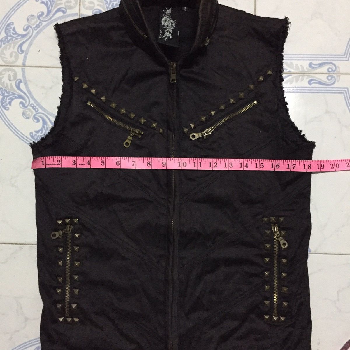 Japanese Brand Tactical Punk Design Vest Hoodie & Multi Pockets LaGate Size US S / EU 44-46 / 1 - 10 Thumbnail