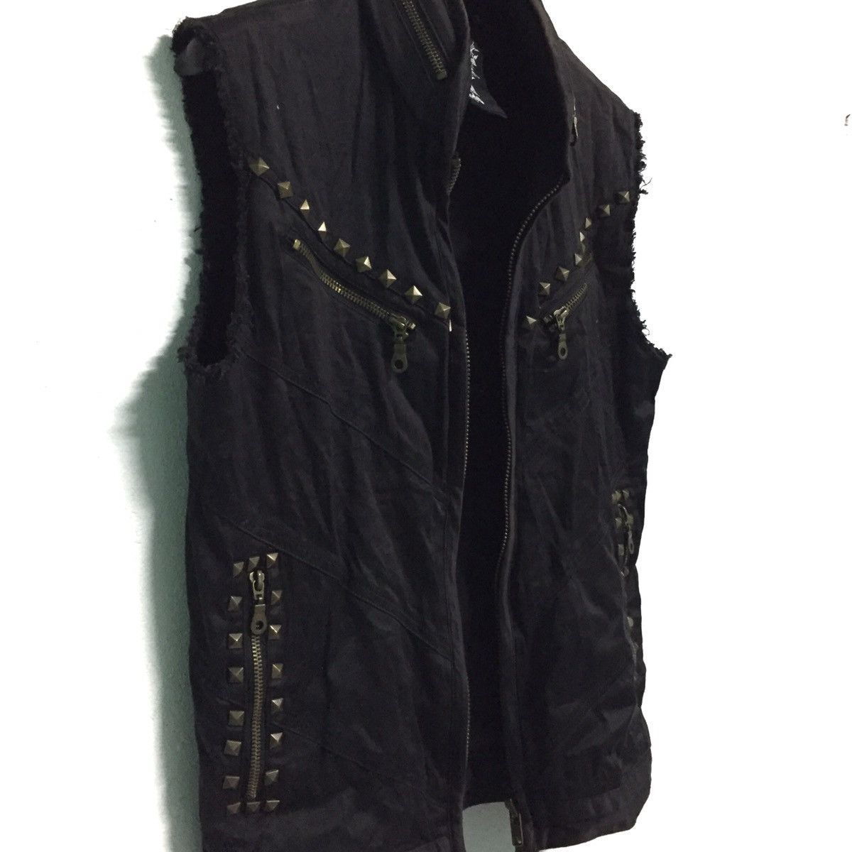 Japanese Brand Tactical Punk Design Vest Hoodie & Multi Pockets LaGate Size US S / EU 44-46 / 1 - 4 Thumbnail