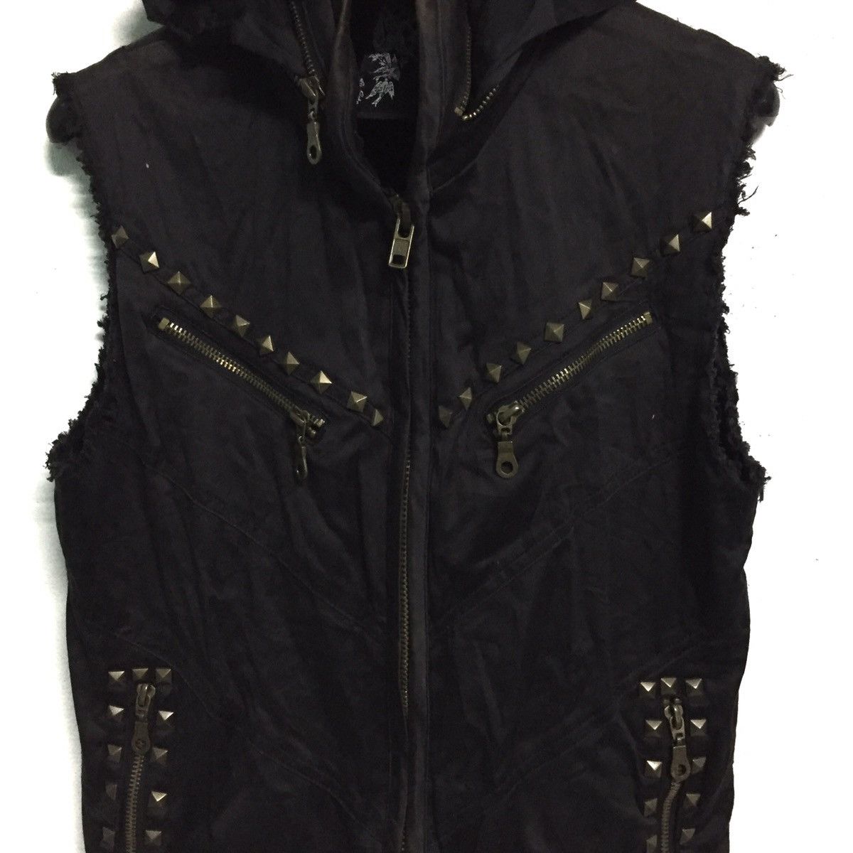 Japanese Brand Tactical Punk Design Vest Hoodie & Multi Pockets LaGate Size US S / EU 44-46 / 1 - 7 Thumbnail