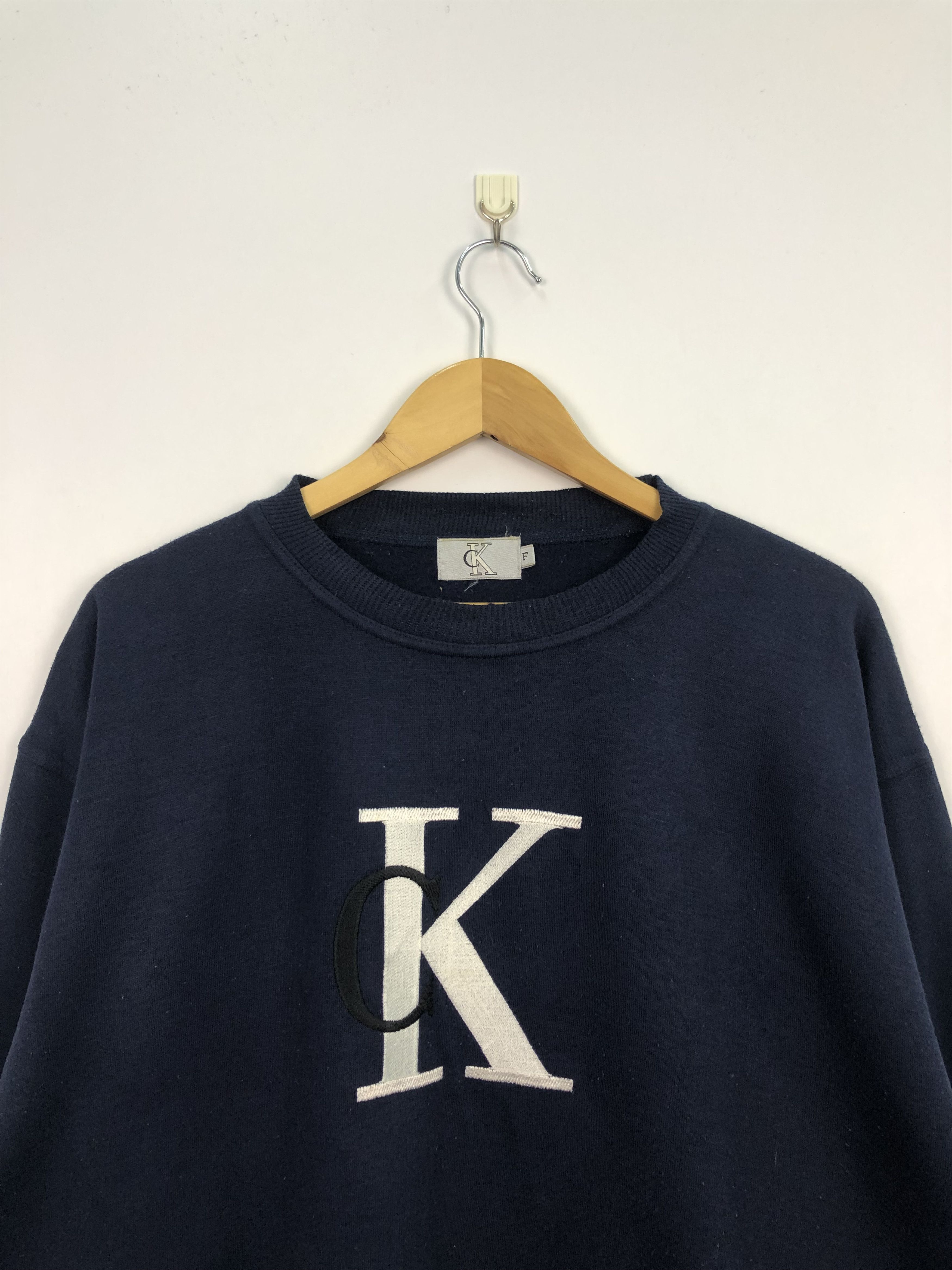 Calvin Klein × Vintage Vintage Calvin Klein Sweatshirt Size US L / EU 52-54 / 3 - 2 Thumbnail