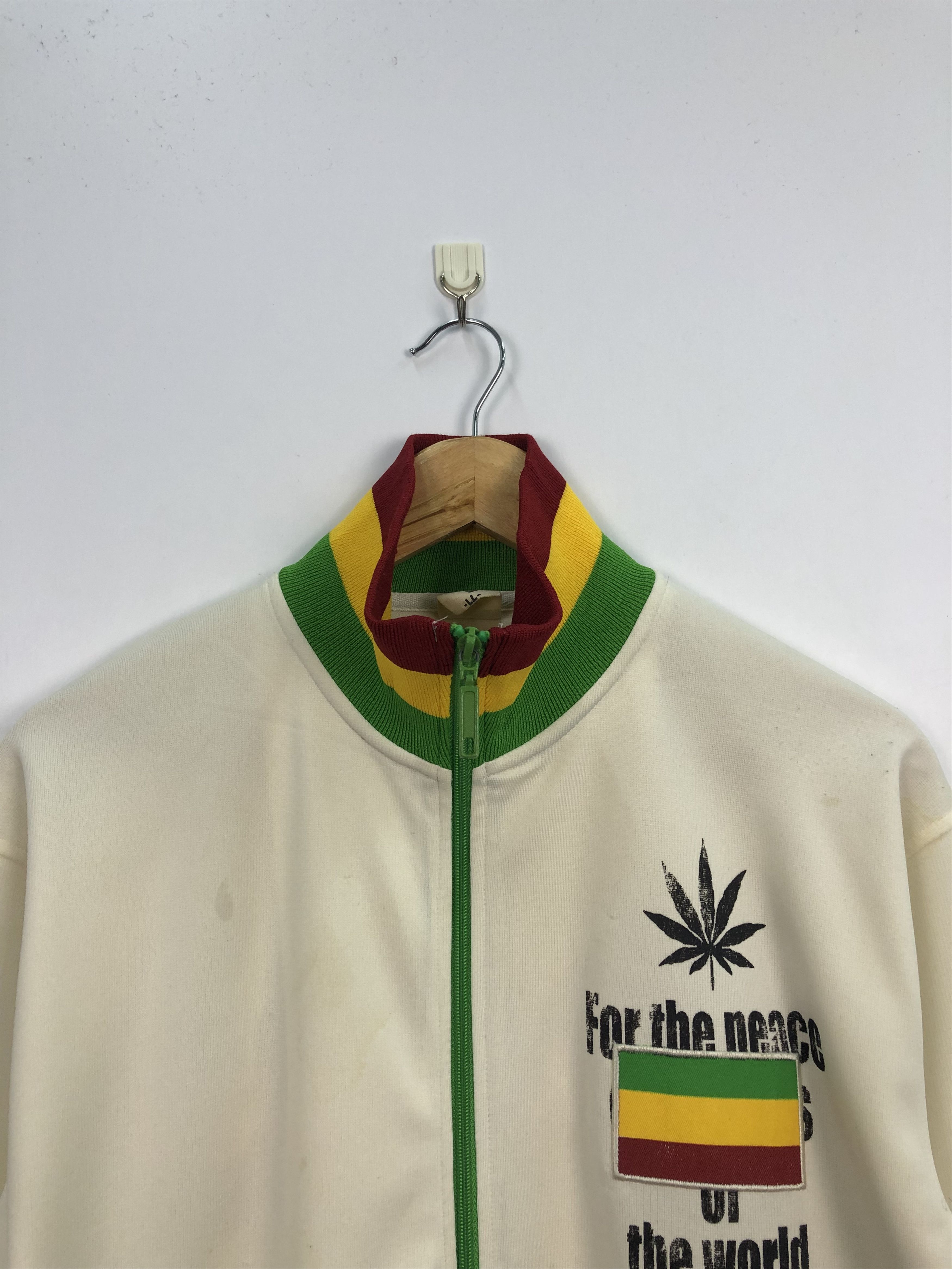 Vintage Vintage Rasta One World Bob Marley Size US L / EU 52-54 / 3 - 2 Thumbnail