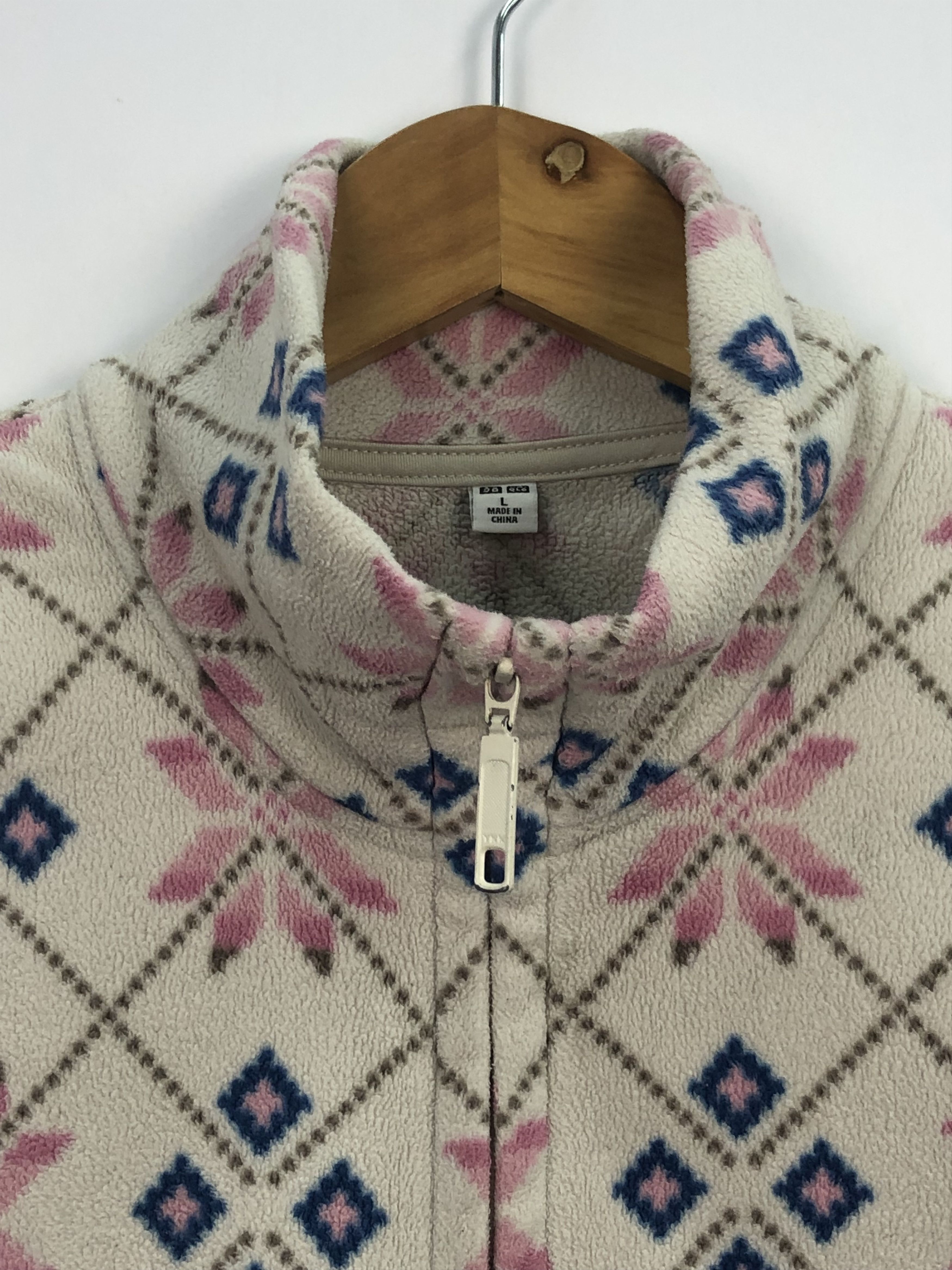 Japanese Brand × Uniqlo Japanese Brand Uniqlo Fleece Jacket Size US L / EU 52-54 / 3 - 3 Thumbnail