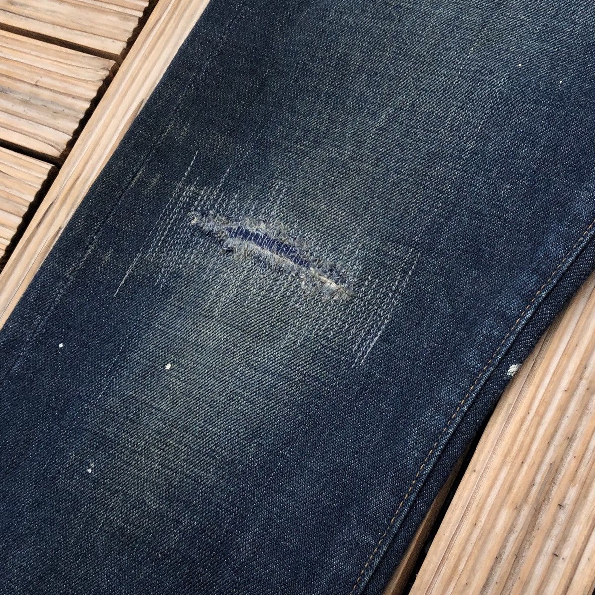 Visvim Visvim 18 Social Sculpture 01 Slim Damaged-18 Size US 32 / EU 48 - 2 Thumbnail