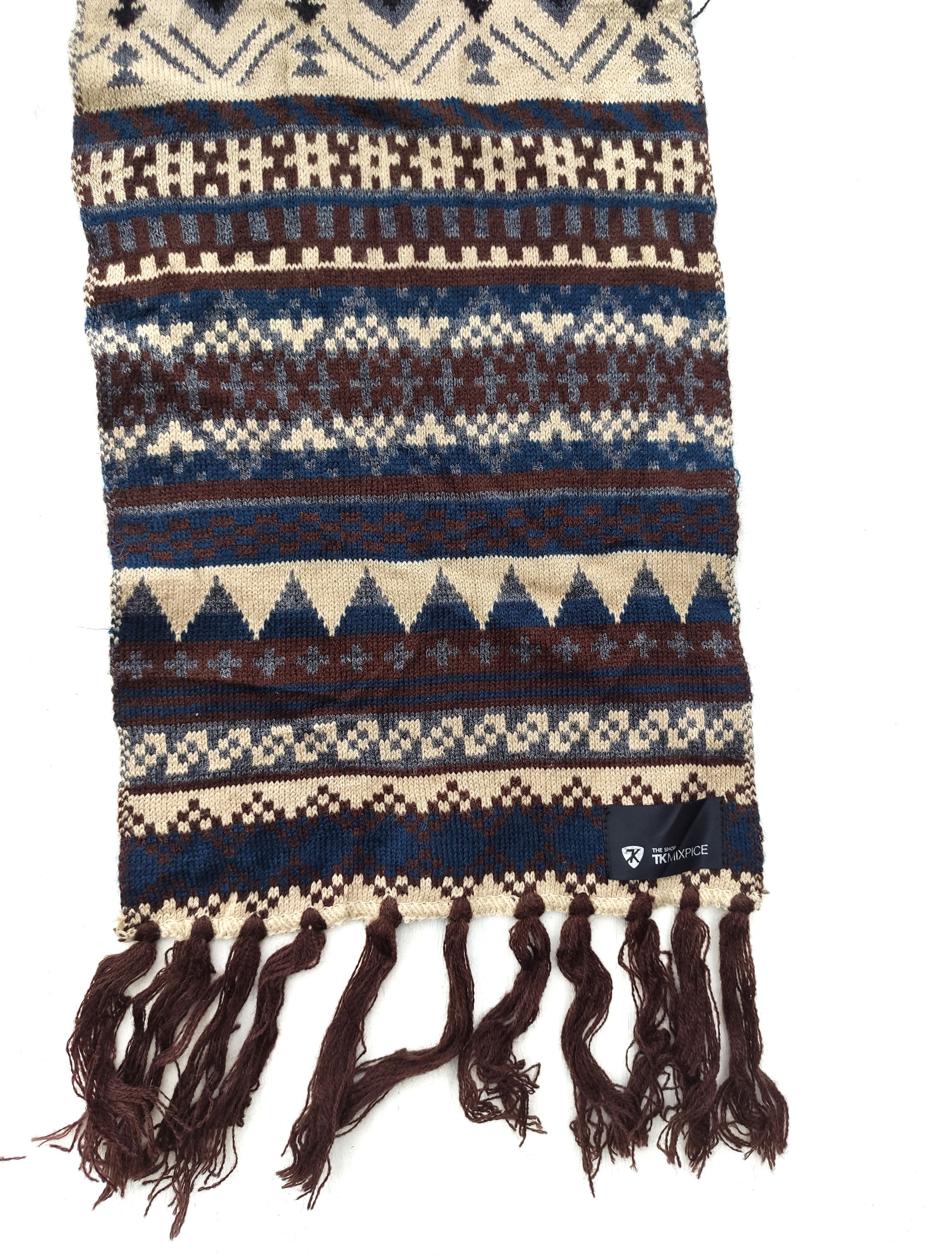 Japanese Brand TKmixpiece muffler Size ONE SIZE - 2 Thumbnail