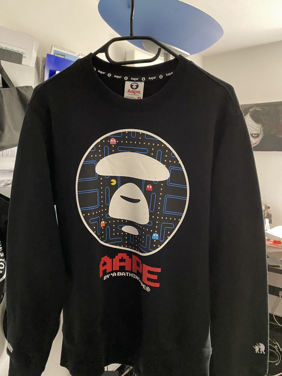 Aape Aape by Bape x Pacman Sweatshirt Grailed