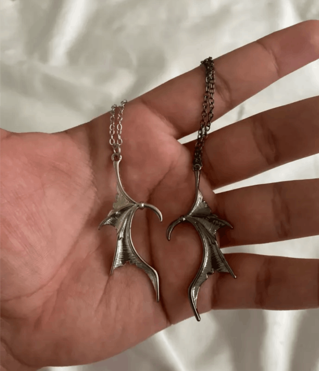 Vintage PUNK HEART PENDANT NECKLACE Size ONE SIZE - 1 Thumbnail
