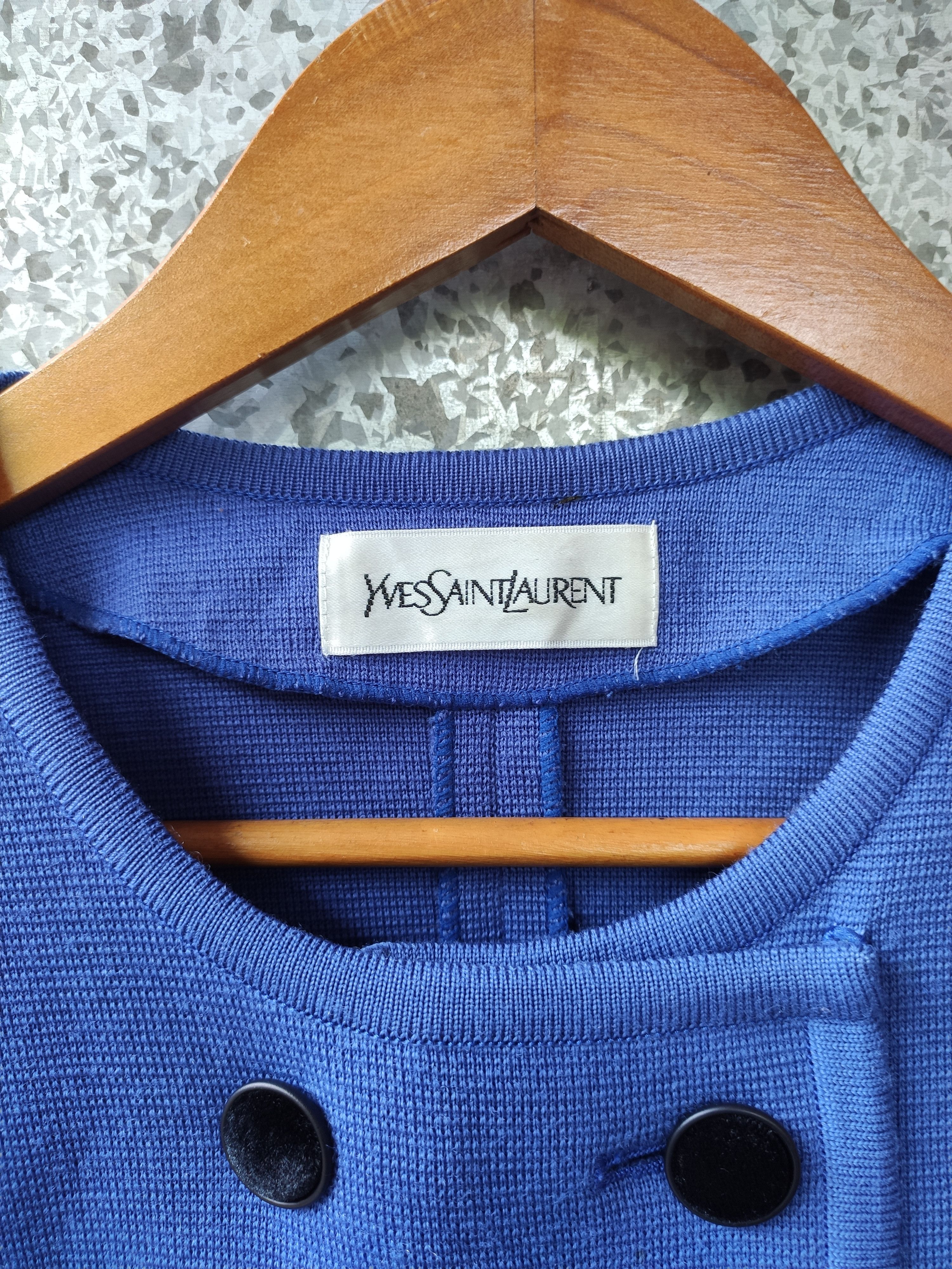 Yves Saint Laurent Vintage Yves Saint Laurent long jacket Size US M / EU 48-50 / 2 - 7 Thumbnail