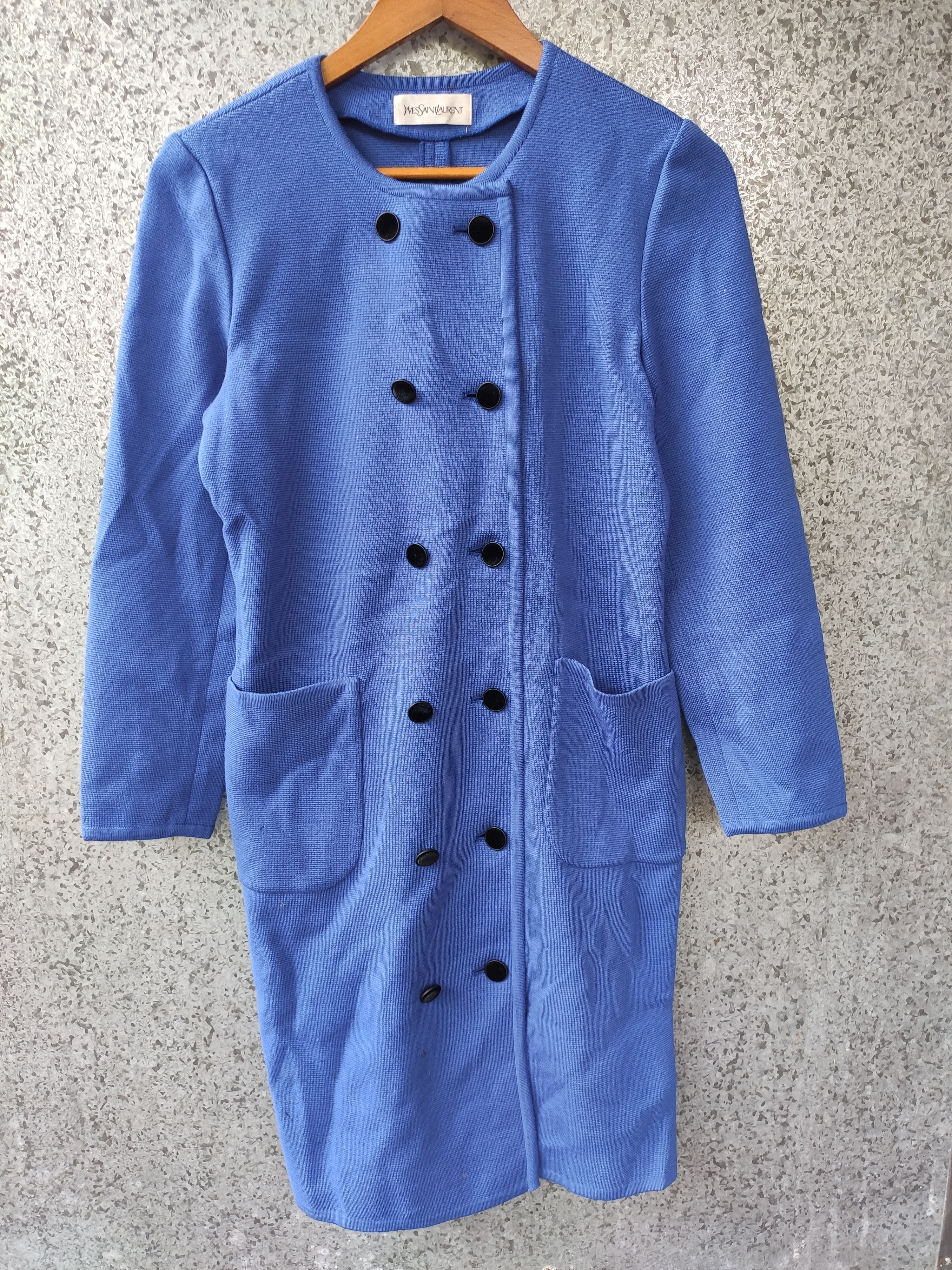 Yves Saint Laurent Vintage Yves Saint Laurent long jacket Size US M / EU 48-50 / 2 - 1 Thumbnail