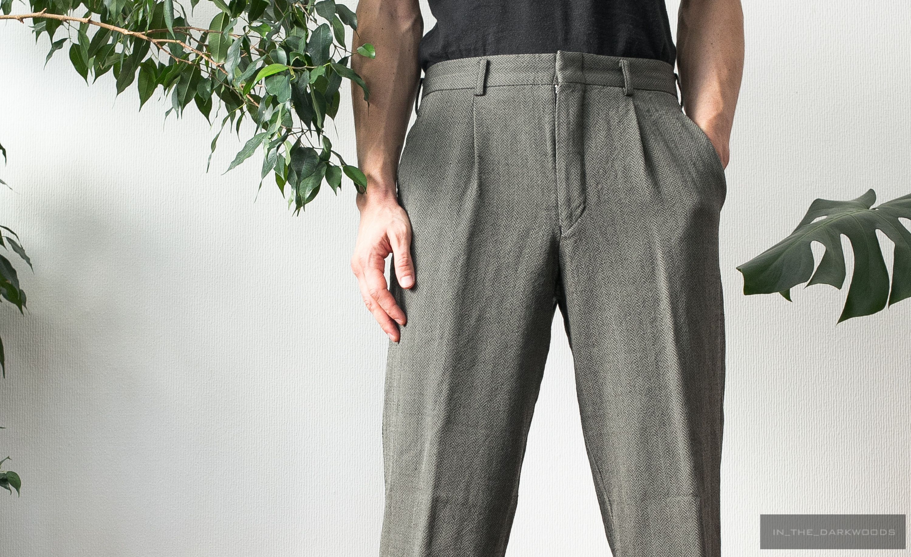 Comme des Garcons Homme Plus = last drop = 1999AW wool pants Size US 30 / EU 46 - 2 Thumbnail