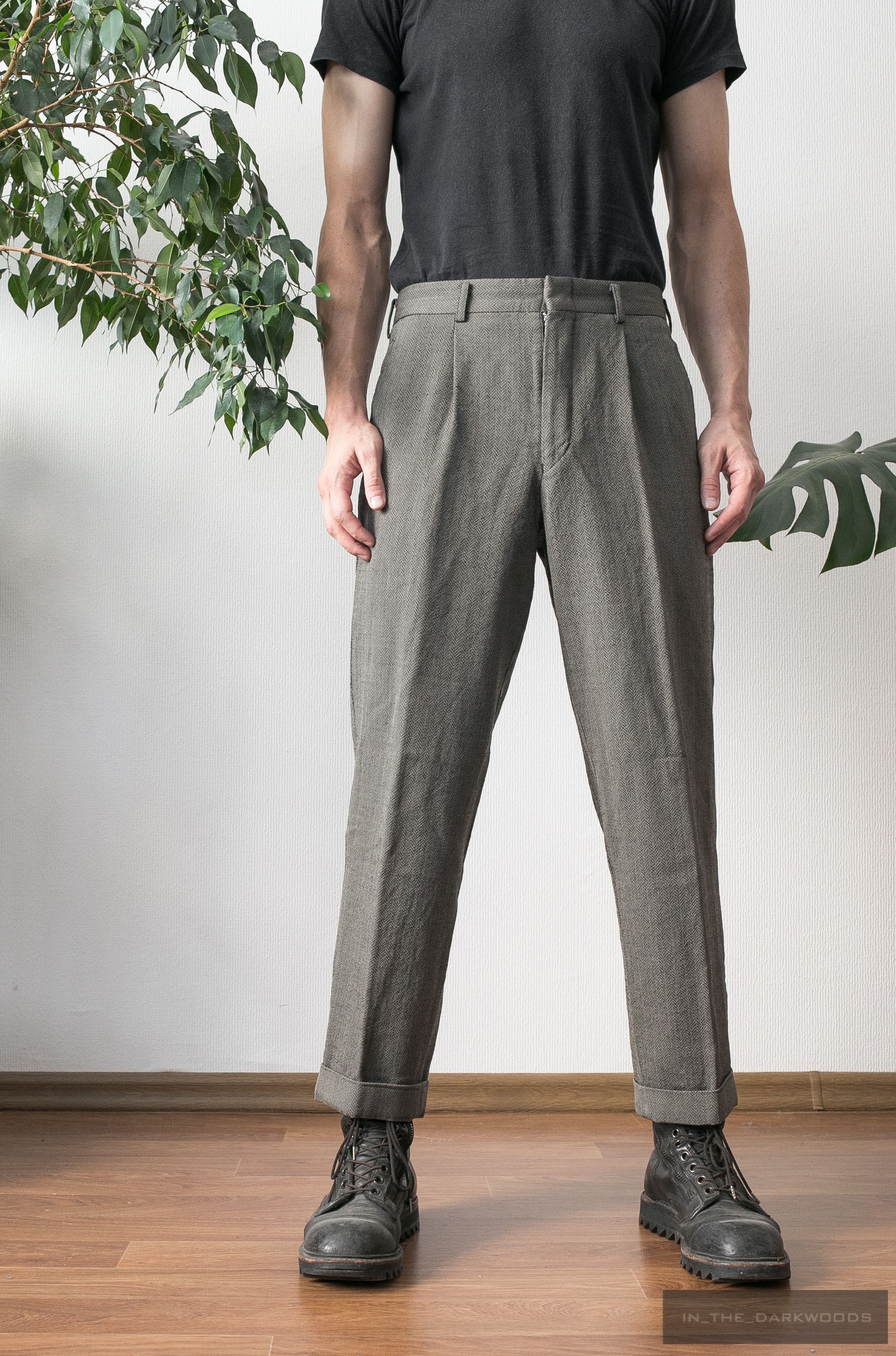 Comme des Garcons Homme Plus = last drop = 1999AW wool pants Size US 30 / EU 46 - 1 Thumbnail