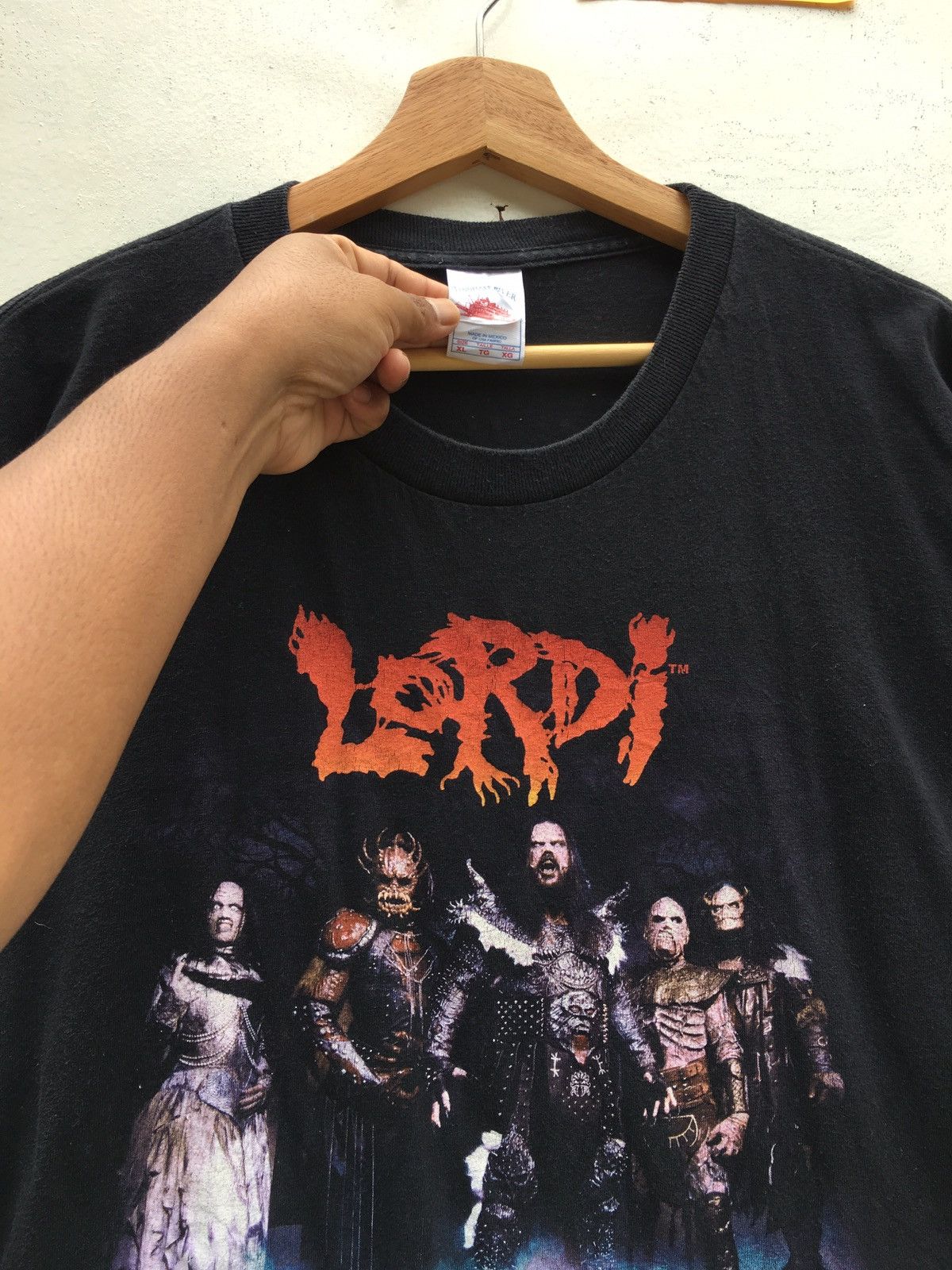 Band Tees Vintage LORDI Band Tee Tour Tshirt Size US L / EU 52-54 / 3 - 7 Thumbnail
