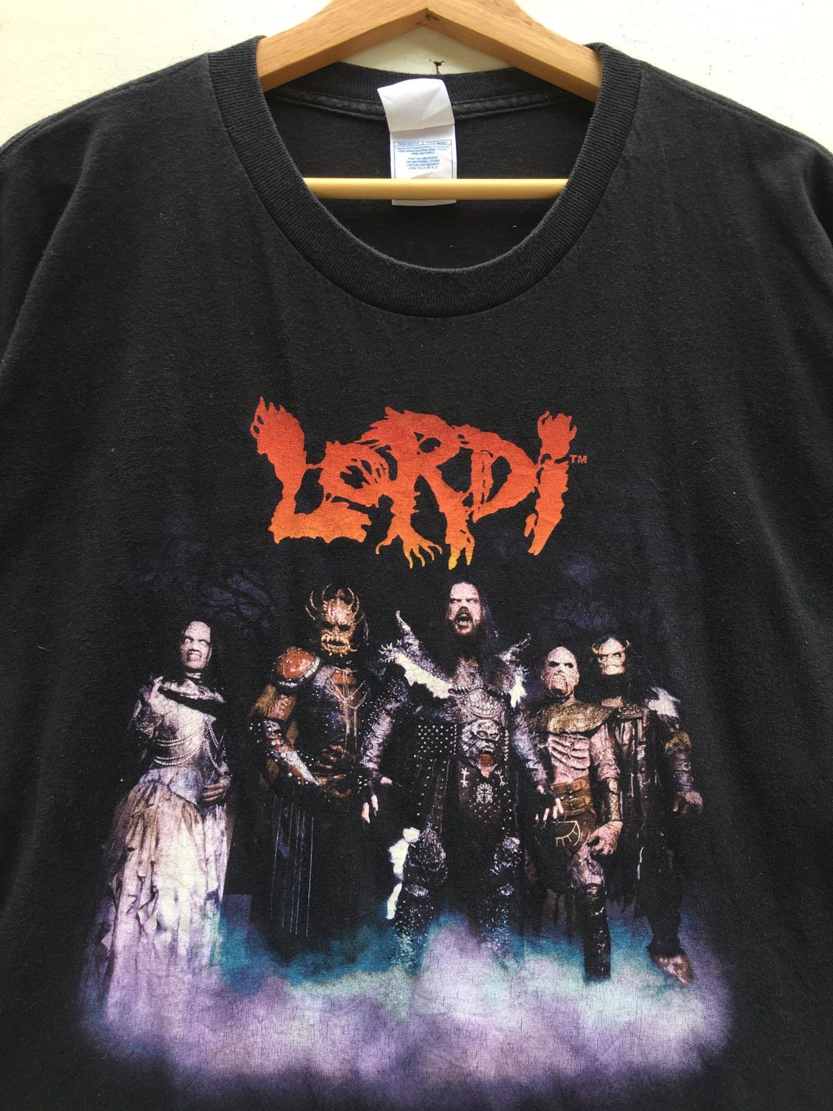 Band Tees Vintage LORDI Band Tee Tour Tshirt Size US L / EU 52-54 / 3 - 6 Thumbnail