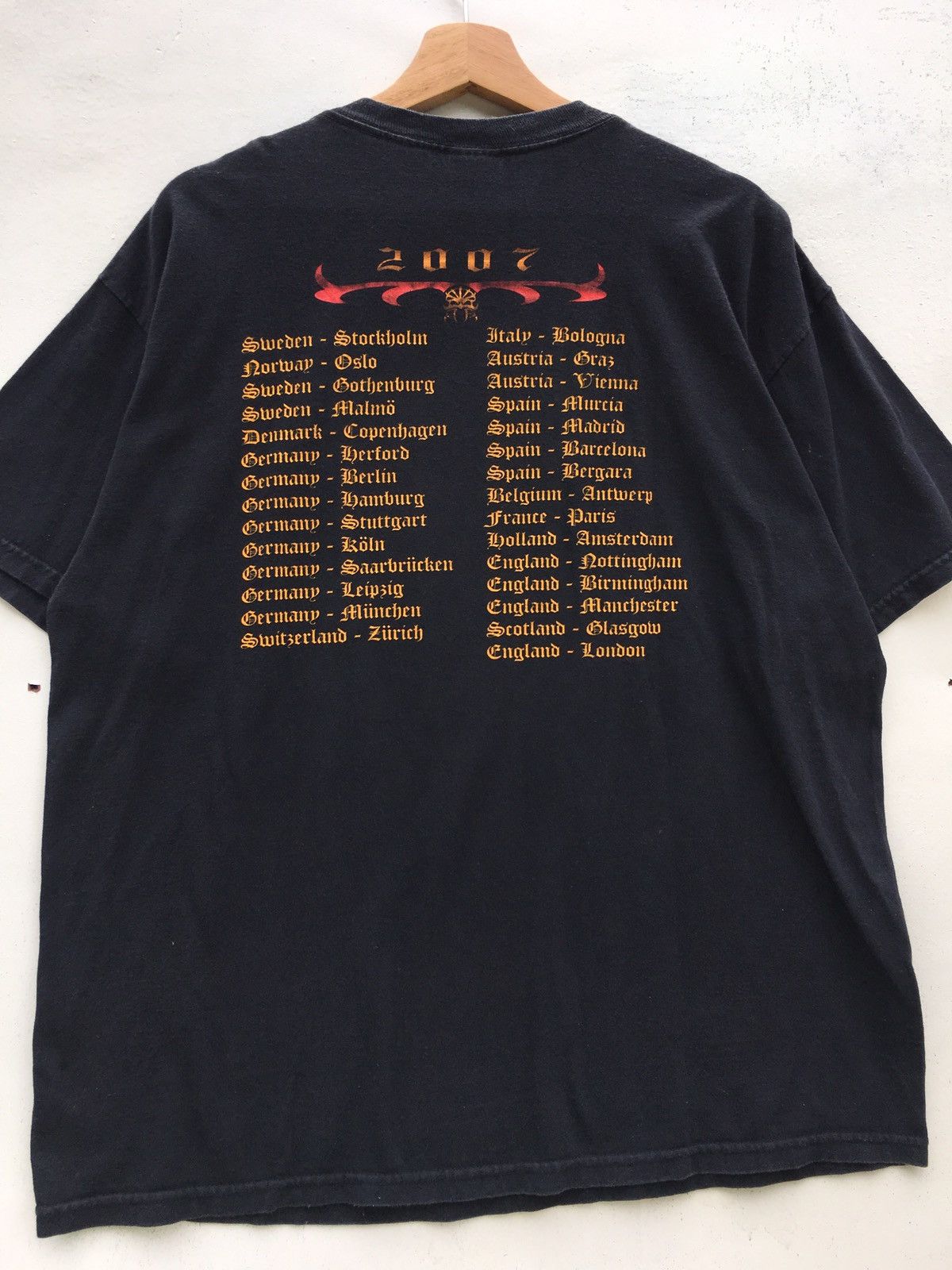 Band Tees Vintage LORDI Band Tee Tour Tshirt Size US L / EU 52-54 / 3 - 15 Thumbnail
