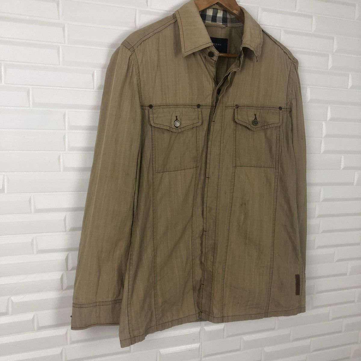 Burberry × Vintage VINTAGE BURBERRY LIGHT JACKET Size US S / EU 44-46 / 1 - 3 Thumbnail