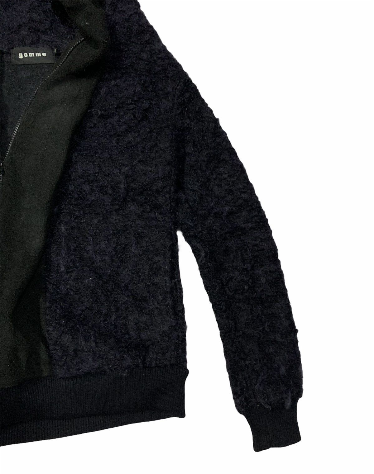 gomme 🔥GOMME ACRYLIC/WOOL MOHAIR ZIPPER HOODIE JACKETS Size US M / EU 48-50 / 2 - 3 Thumbnail