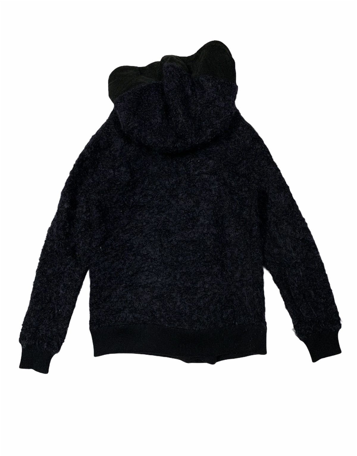 gomme 🔥GOMME ACRYLIC/WOOL MOHAIR ZIPPER HOODIE JACKETS Size US M / EU 48-50 / 2 - 5 Thumbnail