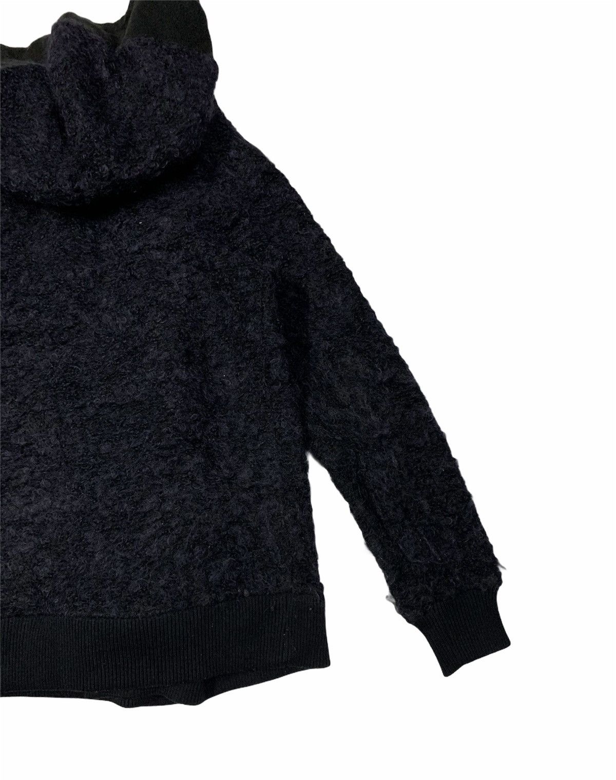 gomme 🔥GOMME ACRYLIC/WOOL MOHAIR ZIPPER HOODIE JACKETS Size US M / EU 48-50 / 2 - 7 Thumbnail