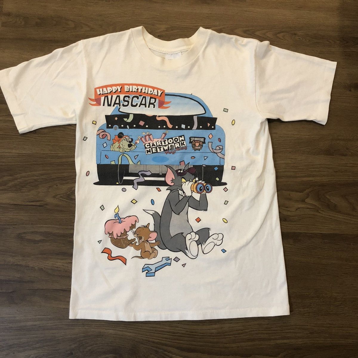 VINTAGE WACKY RACES x Cartoon Network x NASCAR TEE