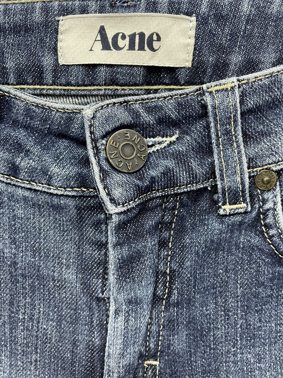 Acne Studios SIZE 25” RARE SIZE! ACNE STUDIOS Skinny Fit Stretchy Denim Size US 26 / EU 42 - 3 Thumbnail