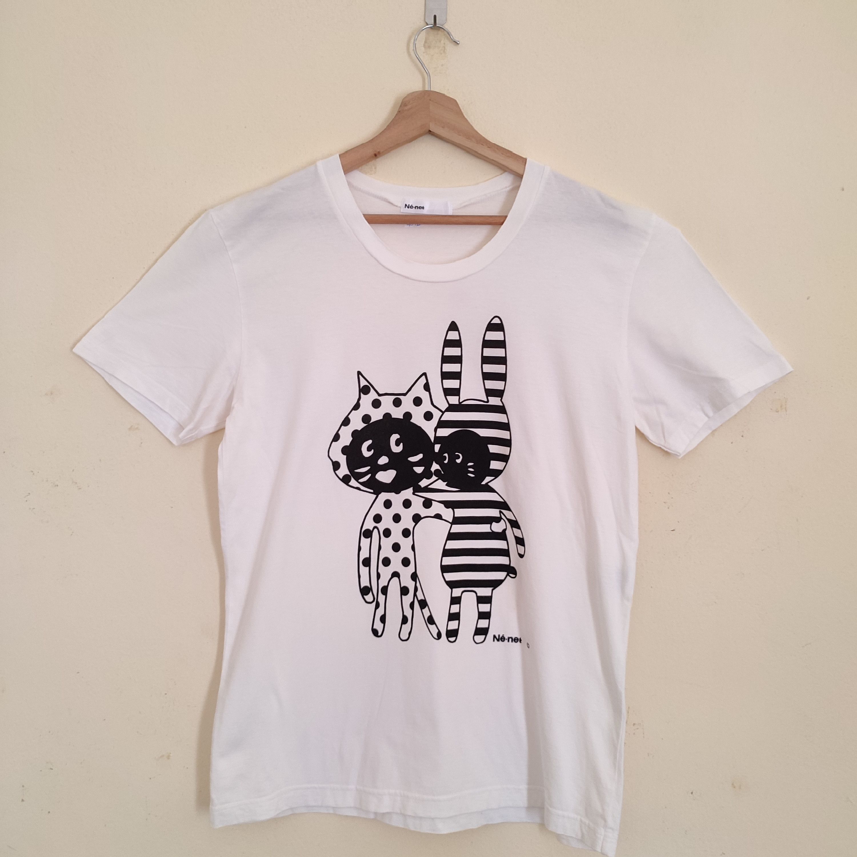Designer × Issey Miyake × Japanese Brand Ne-net By Issey Miyake Japanese Designer Tshirt Size US M / EU 48-50 / 2 - 1 Thumbnail