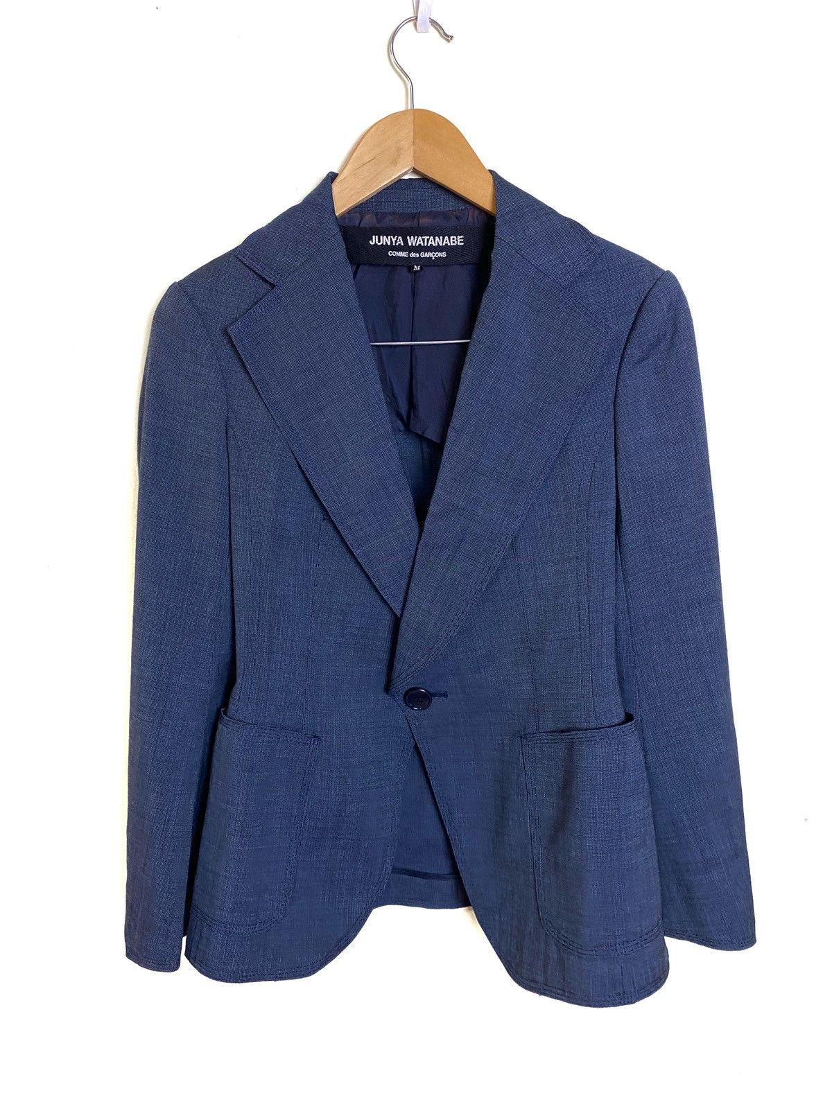 Comme des Garcons × Junya Watanabe Comme Des Garcons Junya Watanabe Slim Suit Jacket Coat AD02 Size US S / EU 44-46 / 1 - 1 Thumbnail