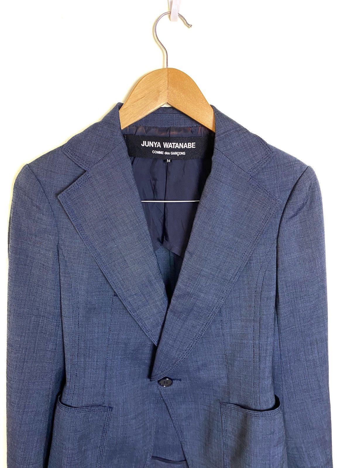 Comme des Garcons × Junya Watanabe Comme Des Garcons Junya Watanabe Slim Suit Jacket Coat AD02 Size US S / EU 44-46 / 1 - 2 Thumbnail