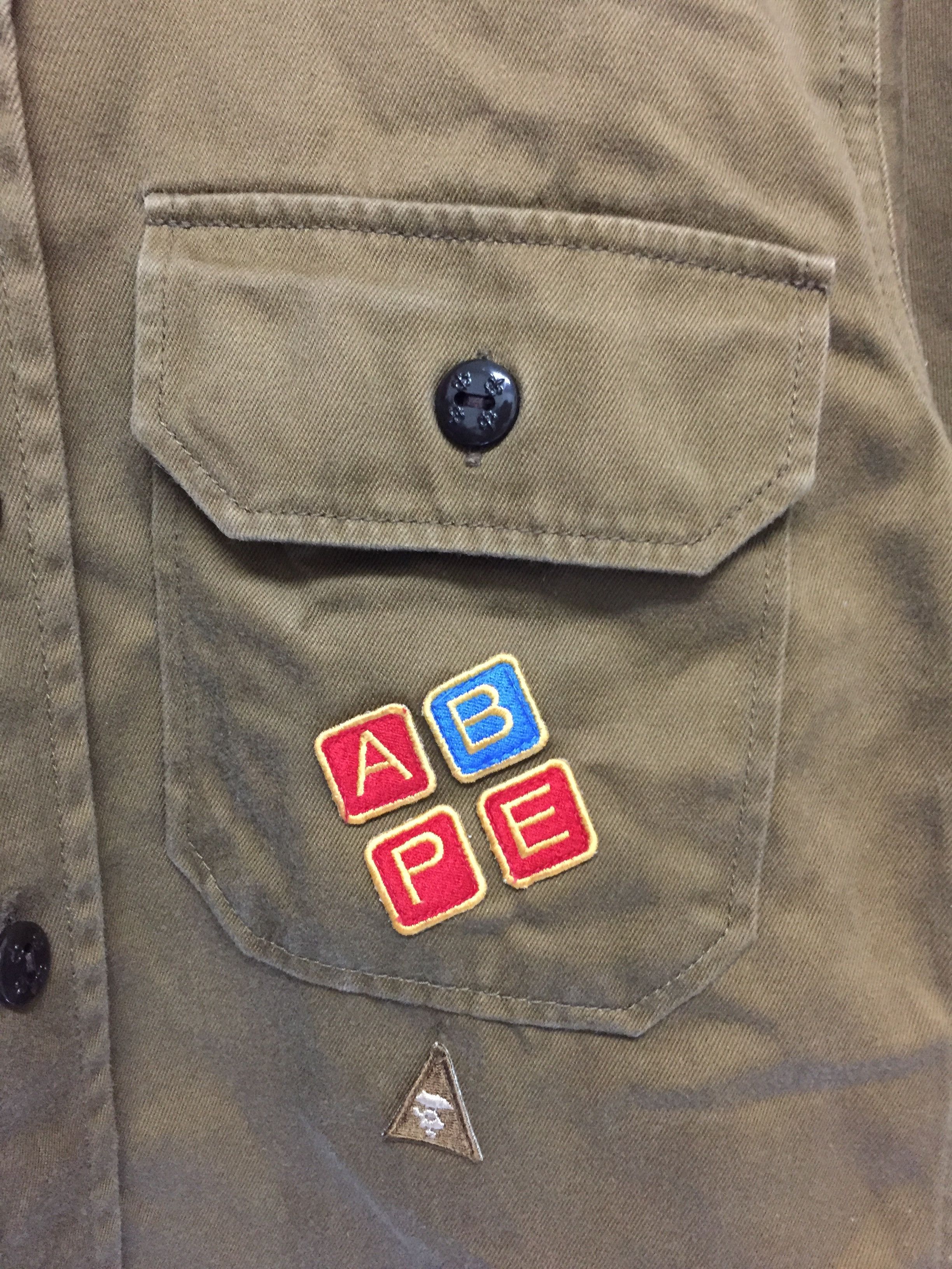 Bape Scout Shirt (1999) Size US S / EU 44-46 / 1 - 6 Thumbnail