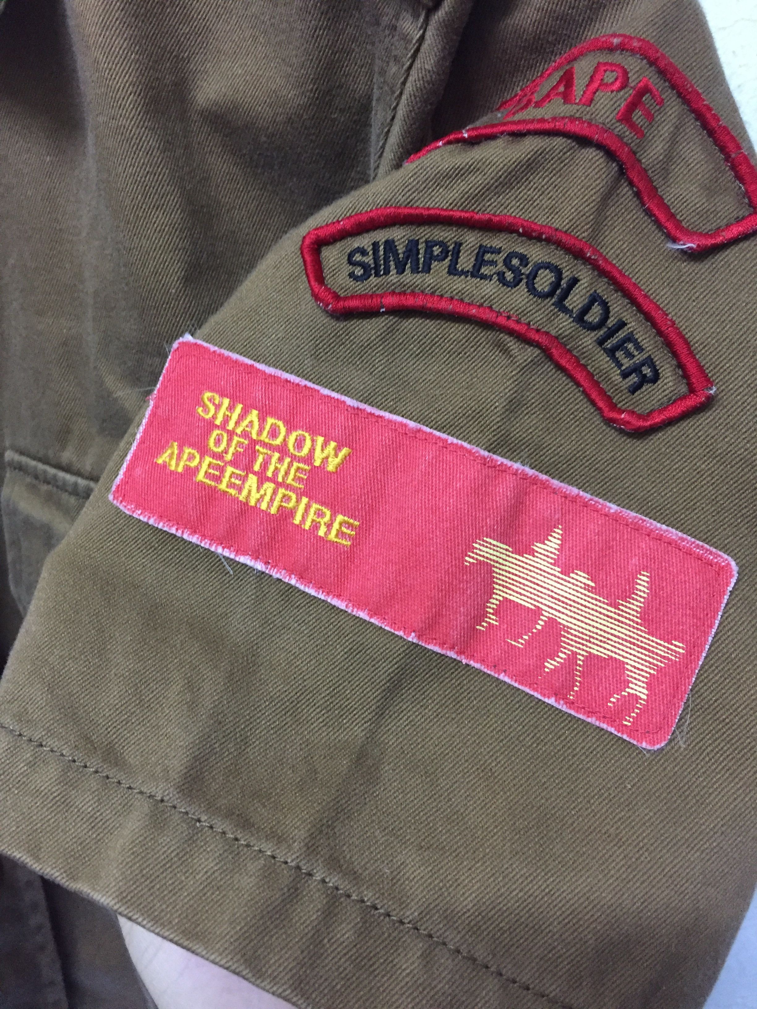 Bape Scout Shirt (1999) Size US S / EU 44-46 / 1 - 10 Thumbnail