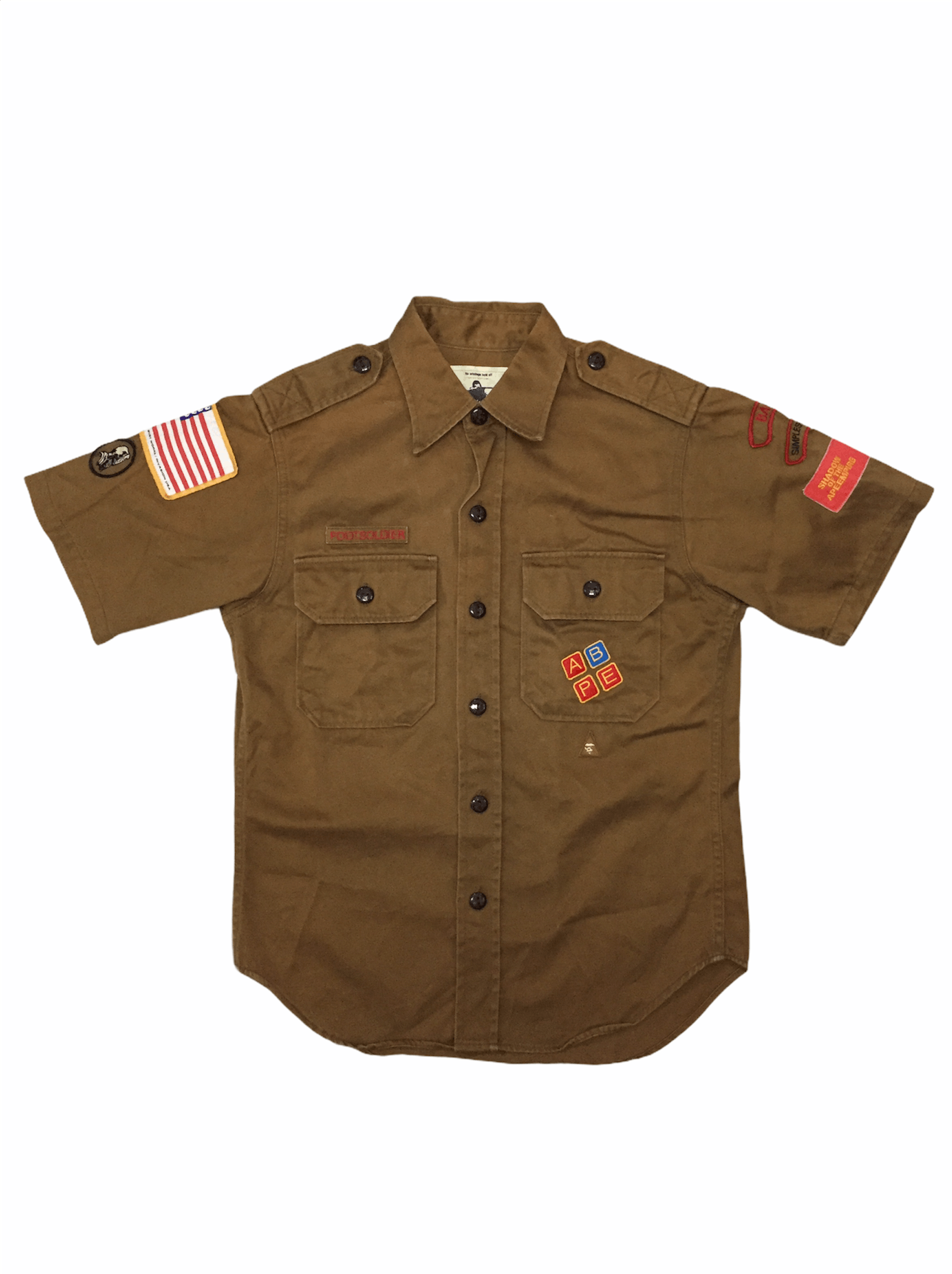 Bape Scout Shirt (1999) Size US S / EU 44-46 / 1 - 1 Thumbnail
