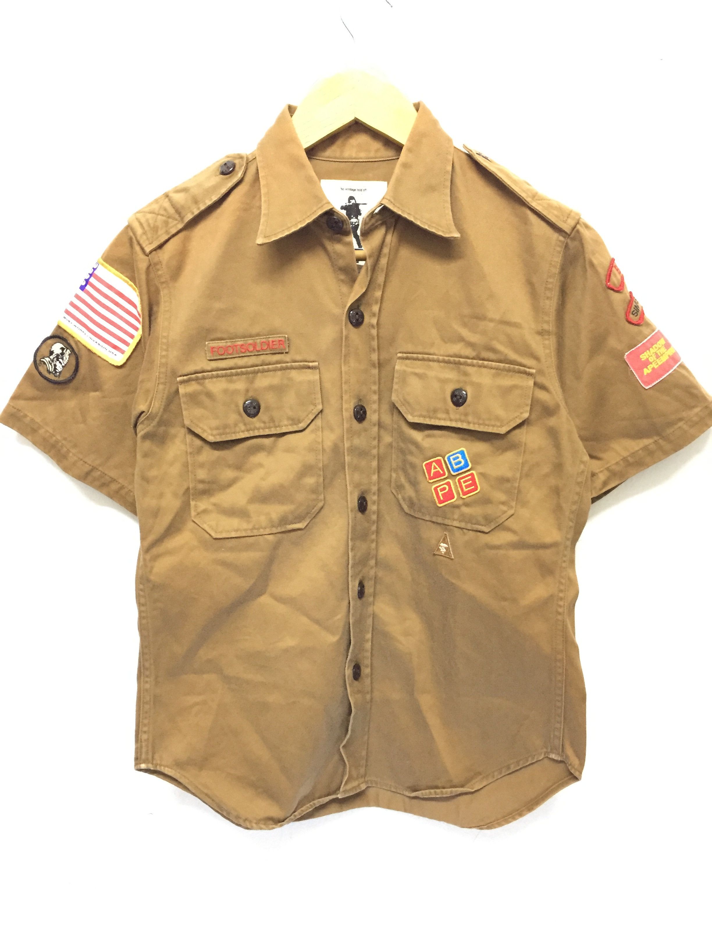 Bape Scout Shirt (1999) Size US S / EU 44-46 / 1 - 3 Thumbnail
