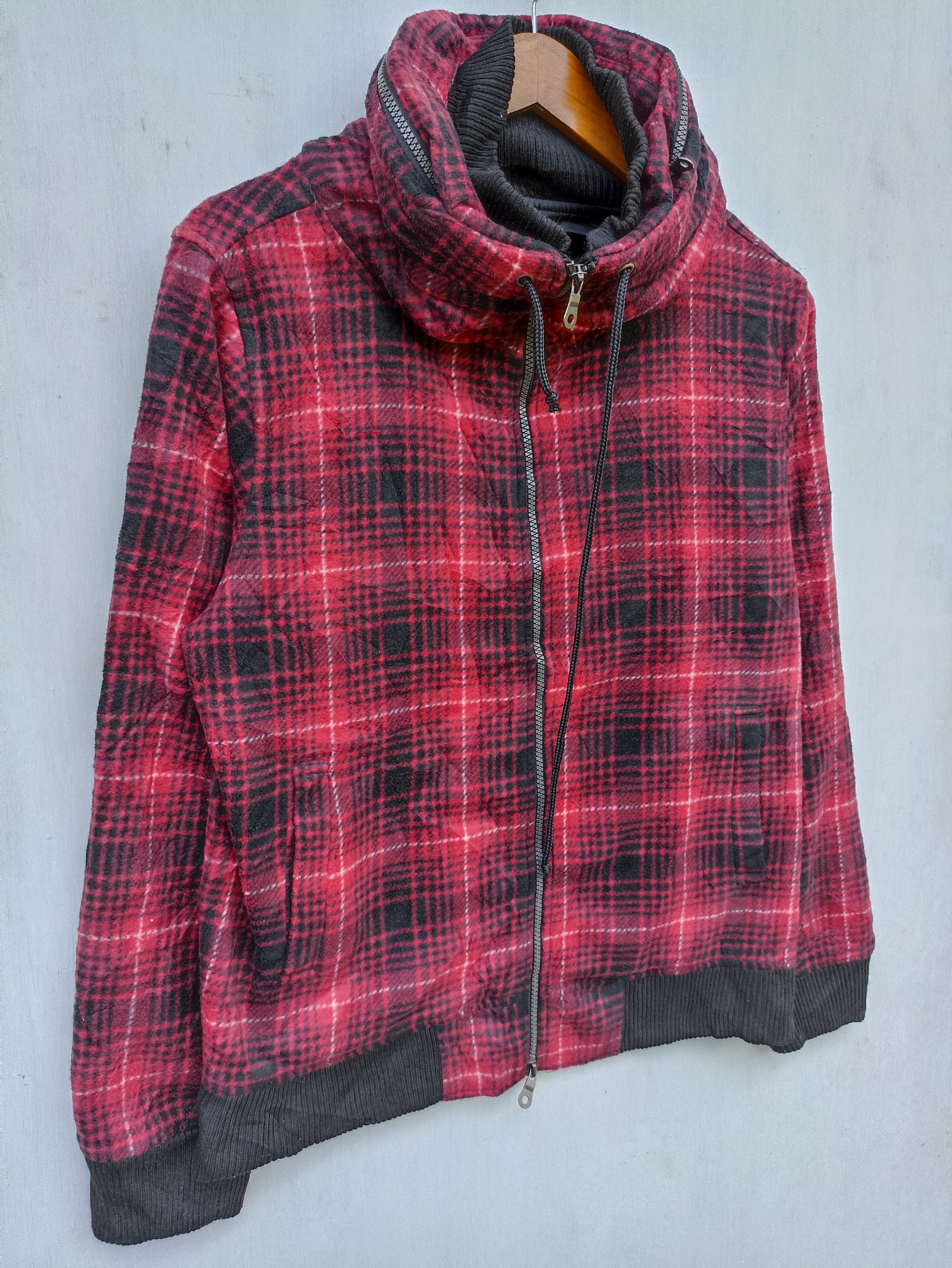 If Six Was Nine Oval dice jacket tartan flannel Size US M / EU 48-50 / 2 - 4 Thumbnail