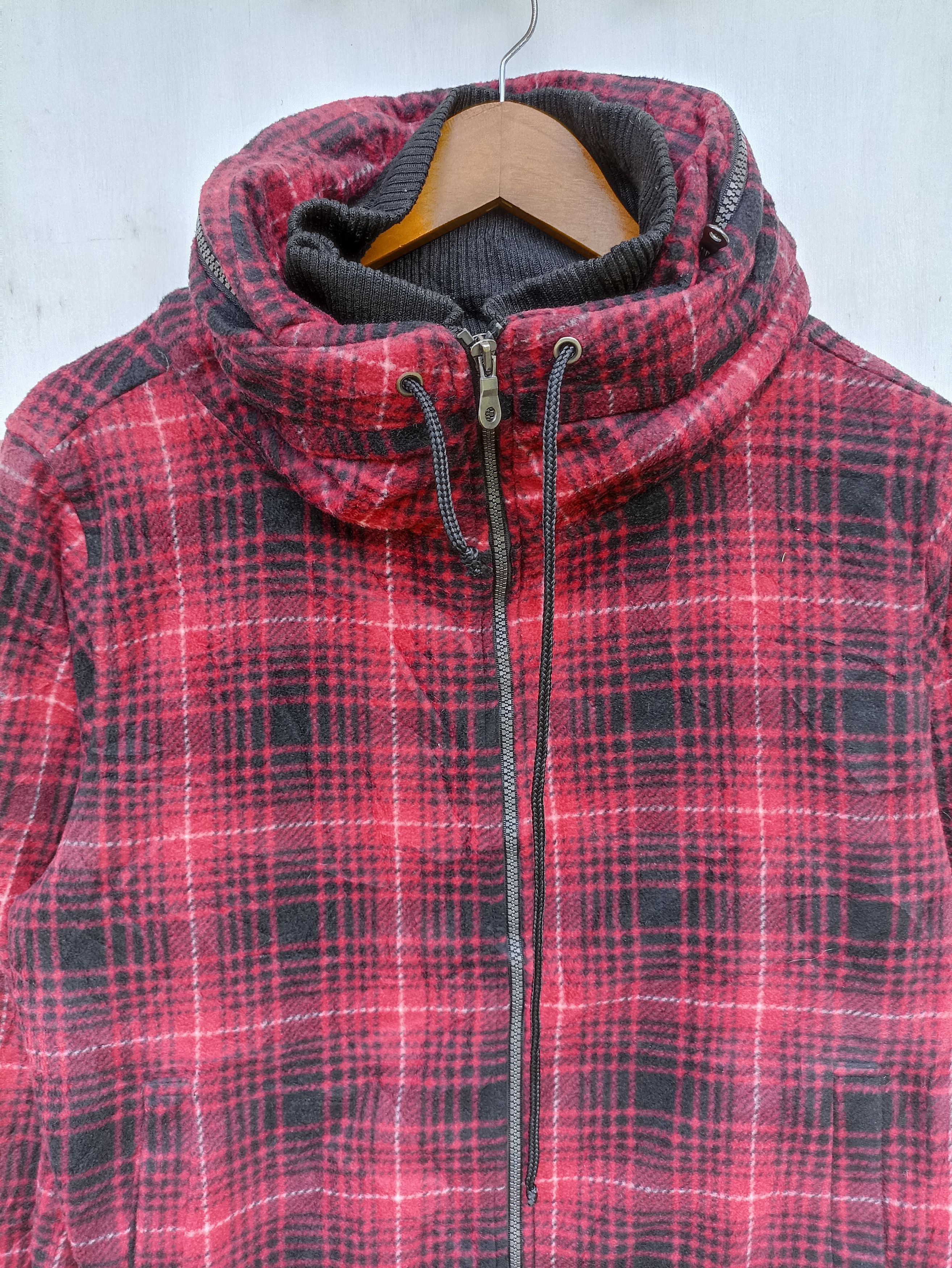 If Six Was Nine Oval dice jacket tartan flannel Size US M / EU 48-50 / 2 - 2 Thumbnail
