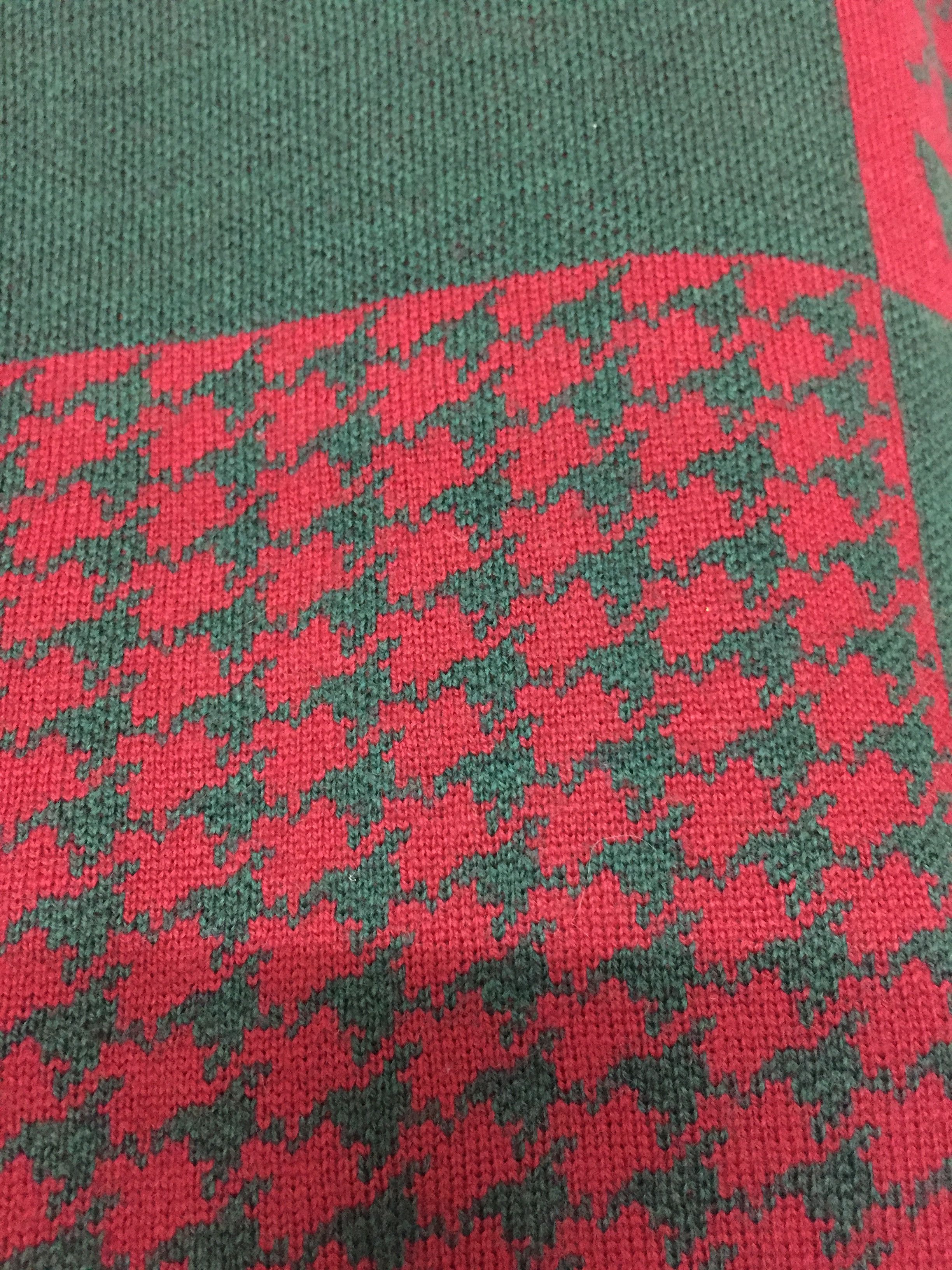 Christian Dior Monsieur 90's DIOR SPORT intarsia jacquard knit block color Size US L / EU 52-54 / 3 - 7 Thumbnail
