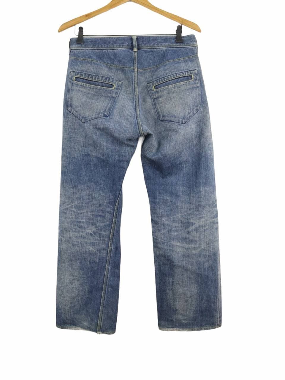 The Viridi-anne RARE Selvedge Clawmark Relax Denim Jean Pant Size US 30 / EU 46 - 2 Thumbnail