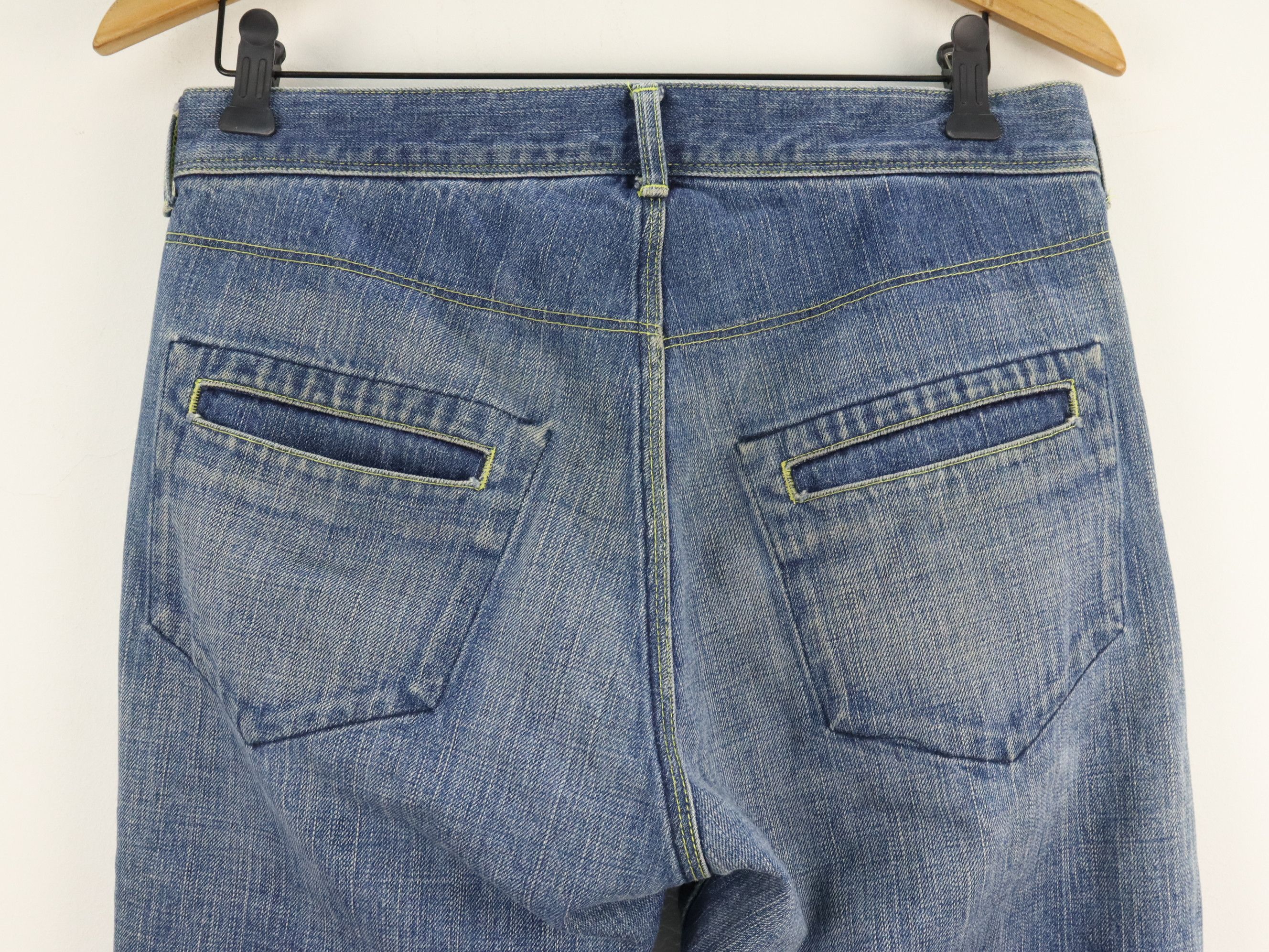 The Viridi-anne RARE Selvedge Clawmark Relax Denim Jean Pant Size US 30 / EU 46 - 9 Thumbnail
