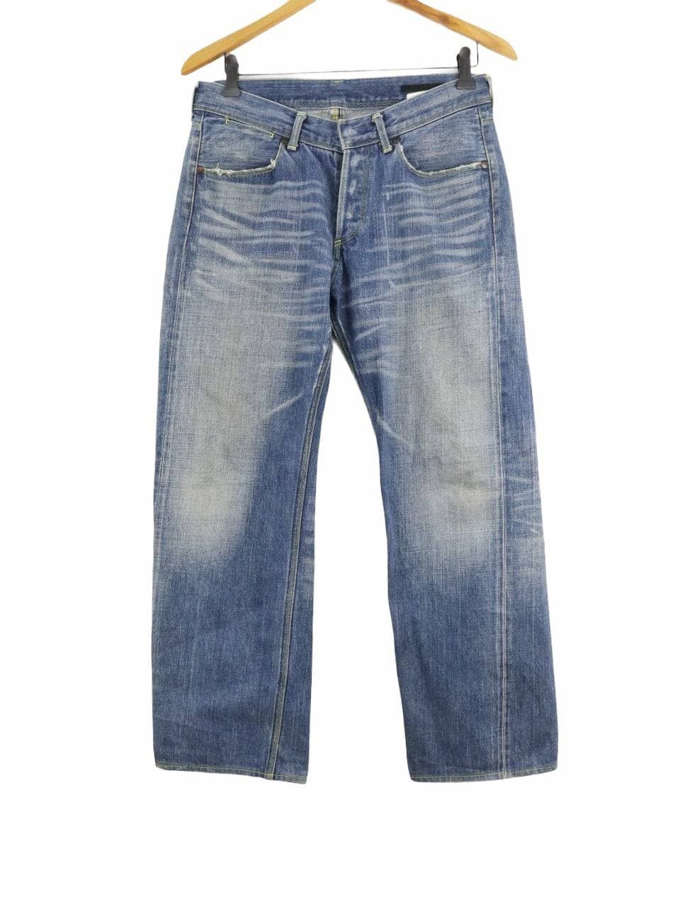 The Viridi-anne RARE Selvedge Clawmark Relax Denim Jean Pant Size US 30 / EU 46 - 3 Thumbnail