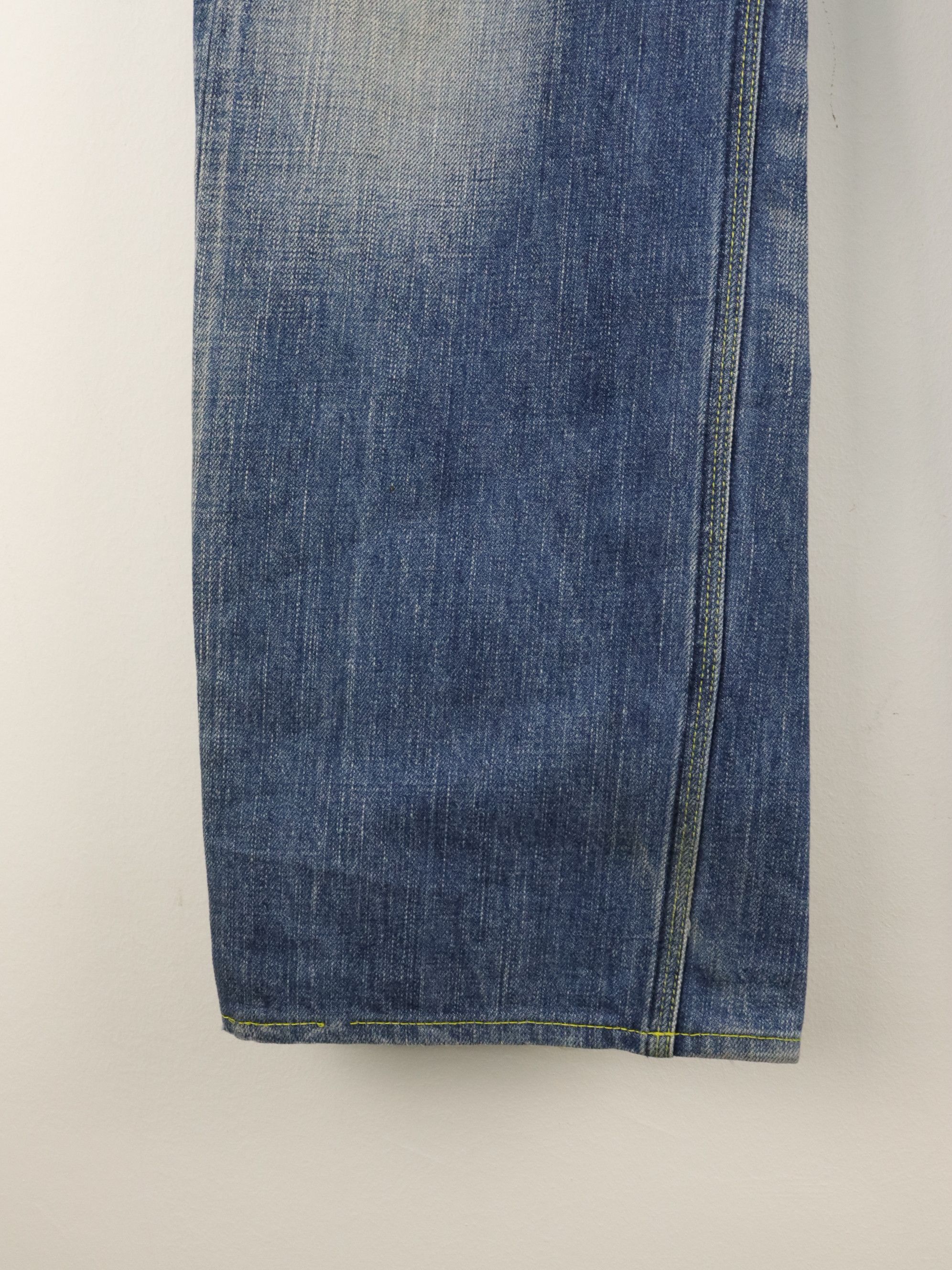 The Viridi-anne RARE Selvedge Clawmark Relax Denim Jean Pant Size US 30 / EU 46 - 14 Thumbnail