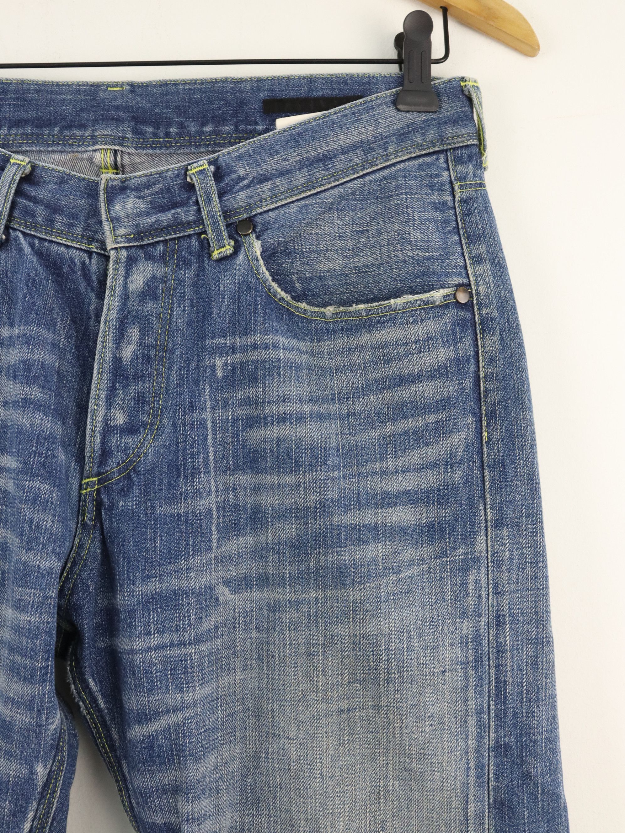 The Viridi-anne RARE Selvedge Clawmark Relax Denim Jean Pant Size US 30 / EU 46 - 5 Thumbnail