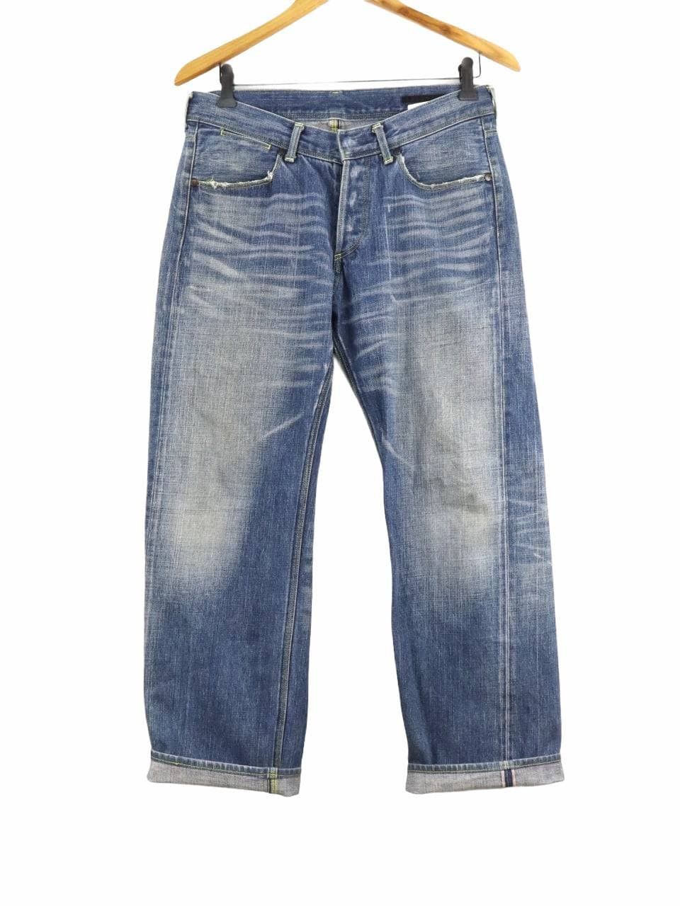 The Viridi-anne RARE Selvedge Clawmark Relax Denim Jean Pant Size US 30 / EU 46 - 1 Thumbnail
