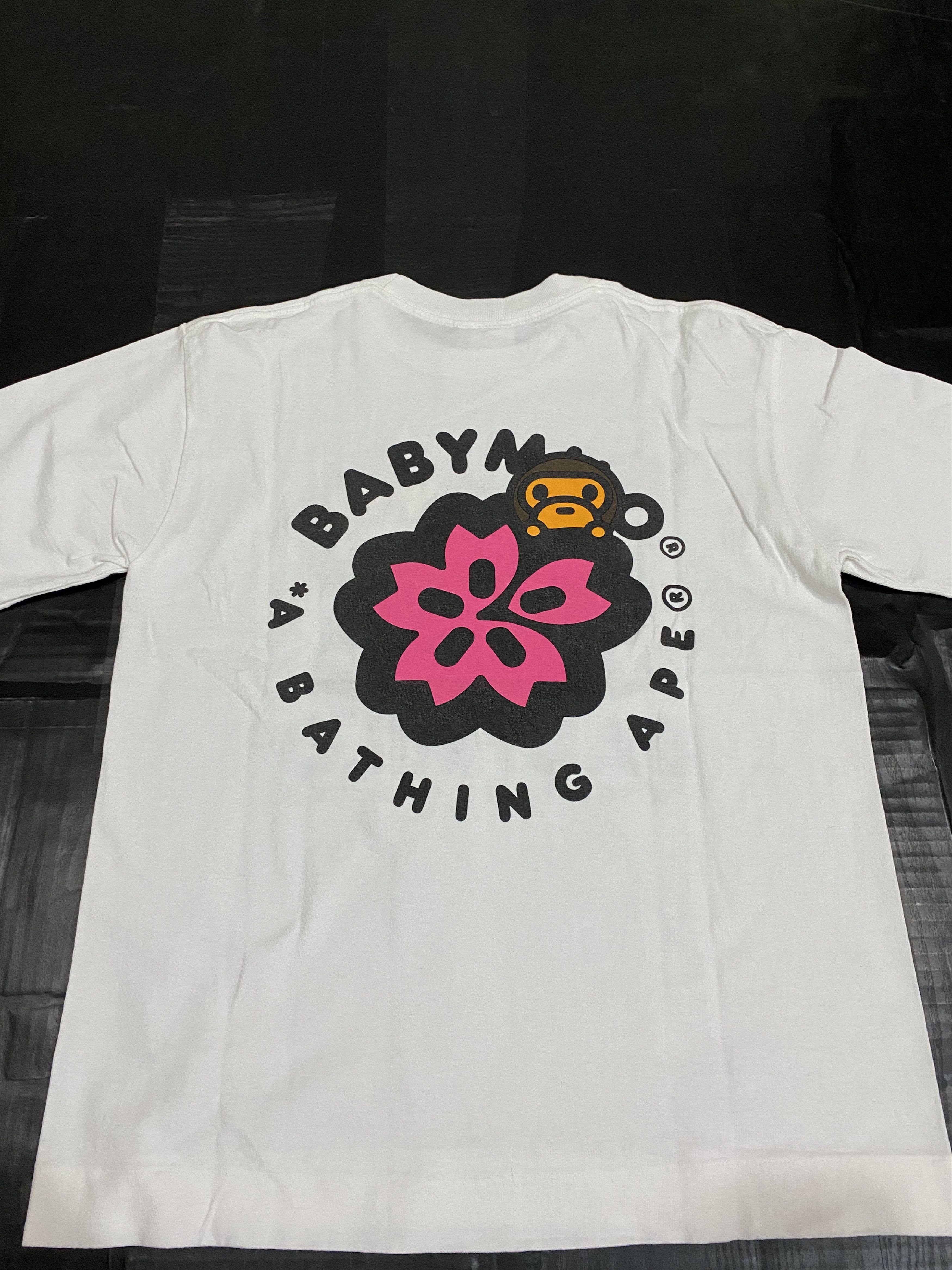 Bape Baby Milo & Lisa Sakura Tee | Grailed Bape Baby Milo & Lisa Sakura Tee | Grailed