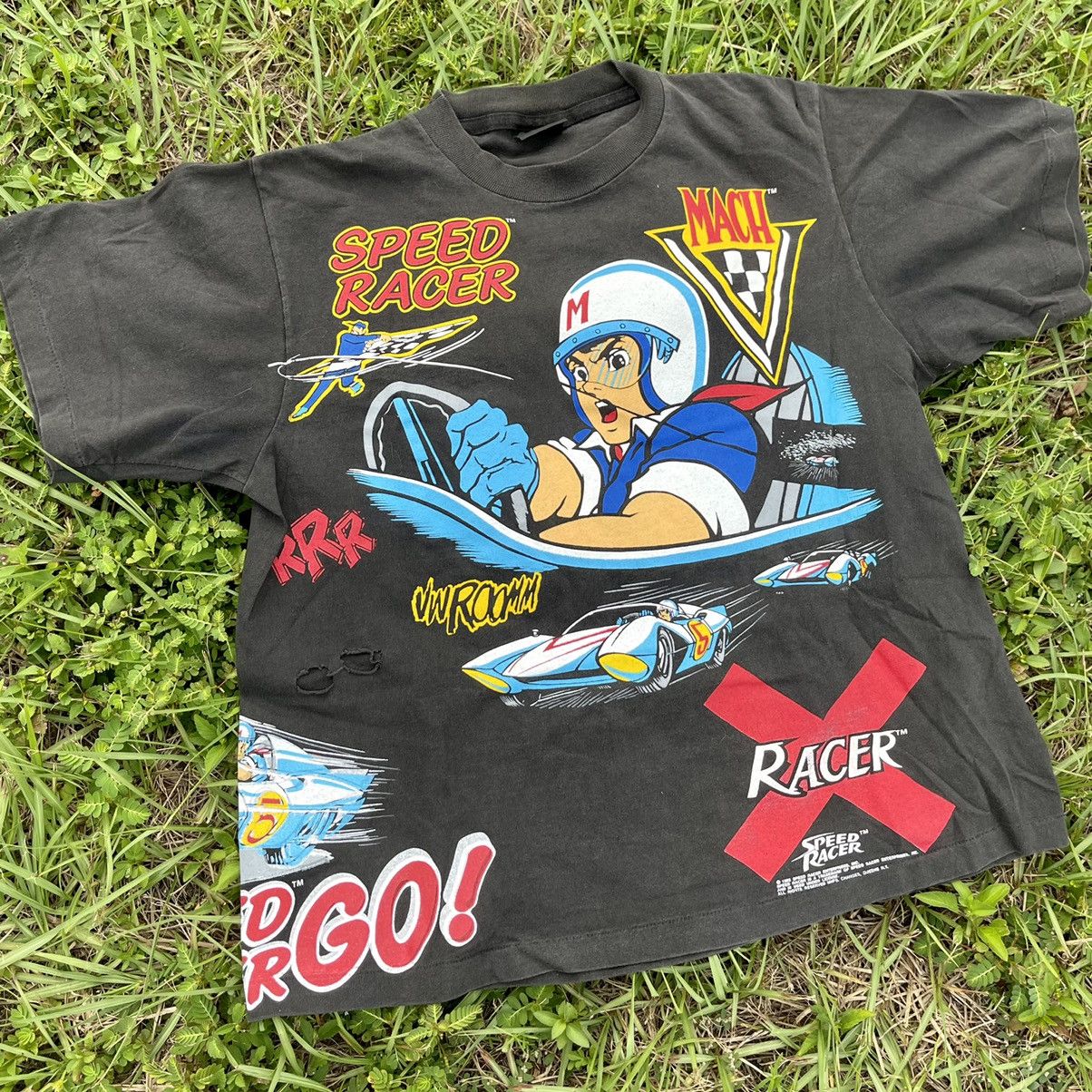 2024 Vintage Speed Racer All Over Print Tshirt Changes Tag Medium 1992