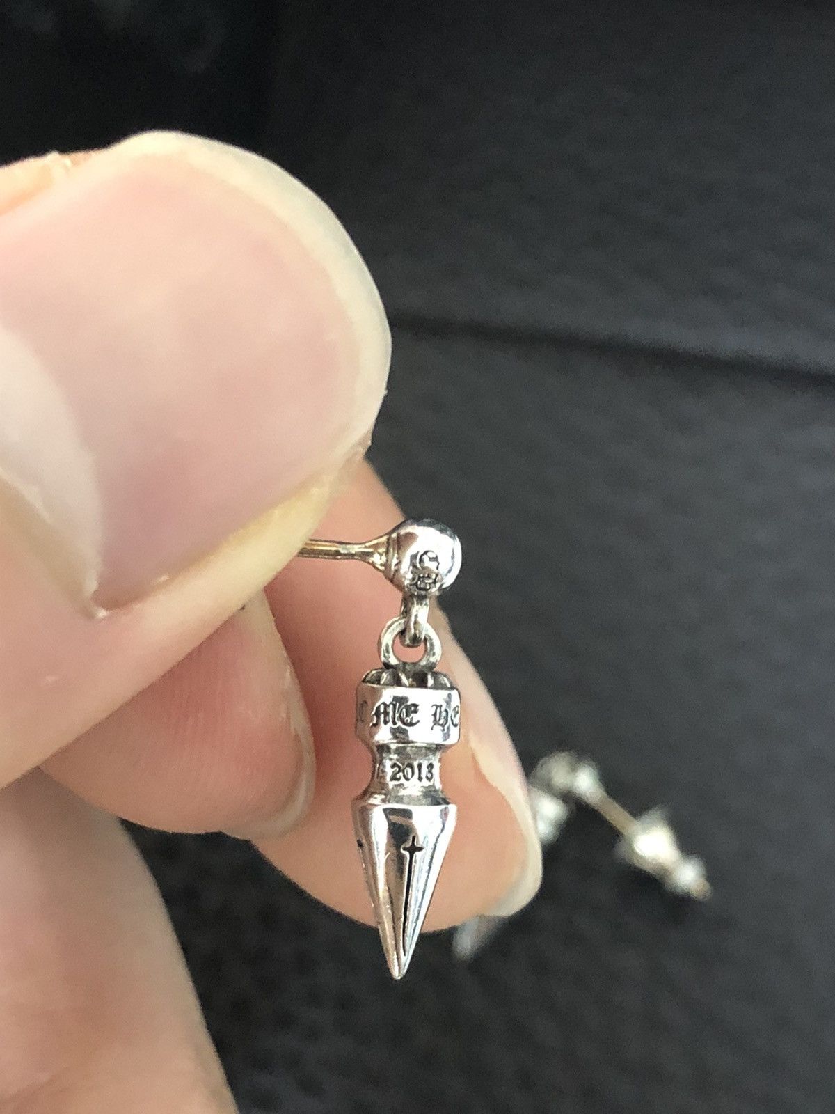 Beaded XO Earrings