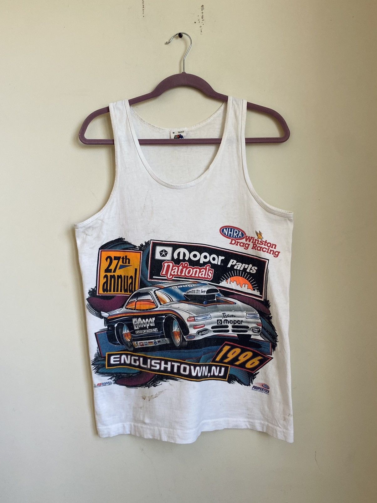 Chase Authentics × NASCAR × Vintage Vintage 1996 NASCAR Tank Tops Size US M / EU 48-50 / 2 - 1 Thumbnail