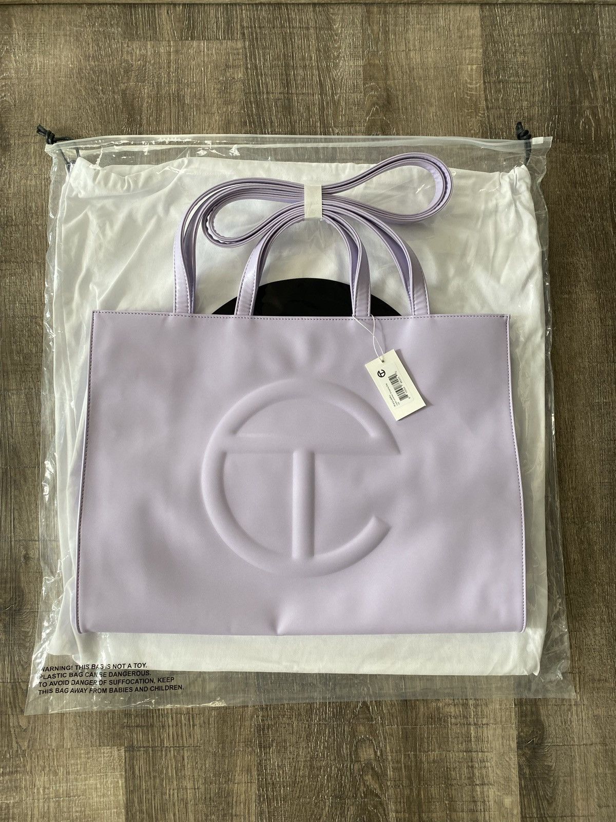 Telfar Telfar Lavender Shopping Bag • Large • In Hand Ready To Ship