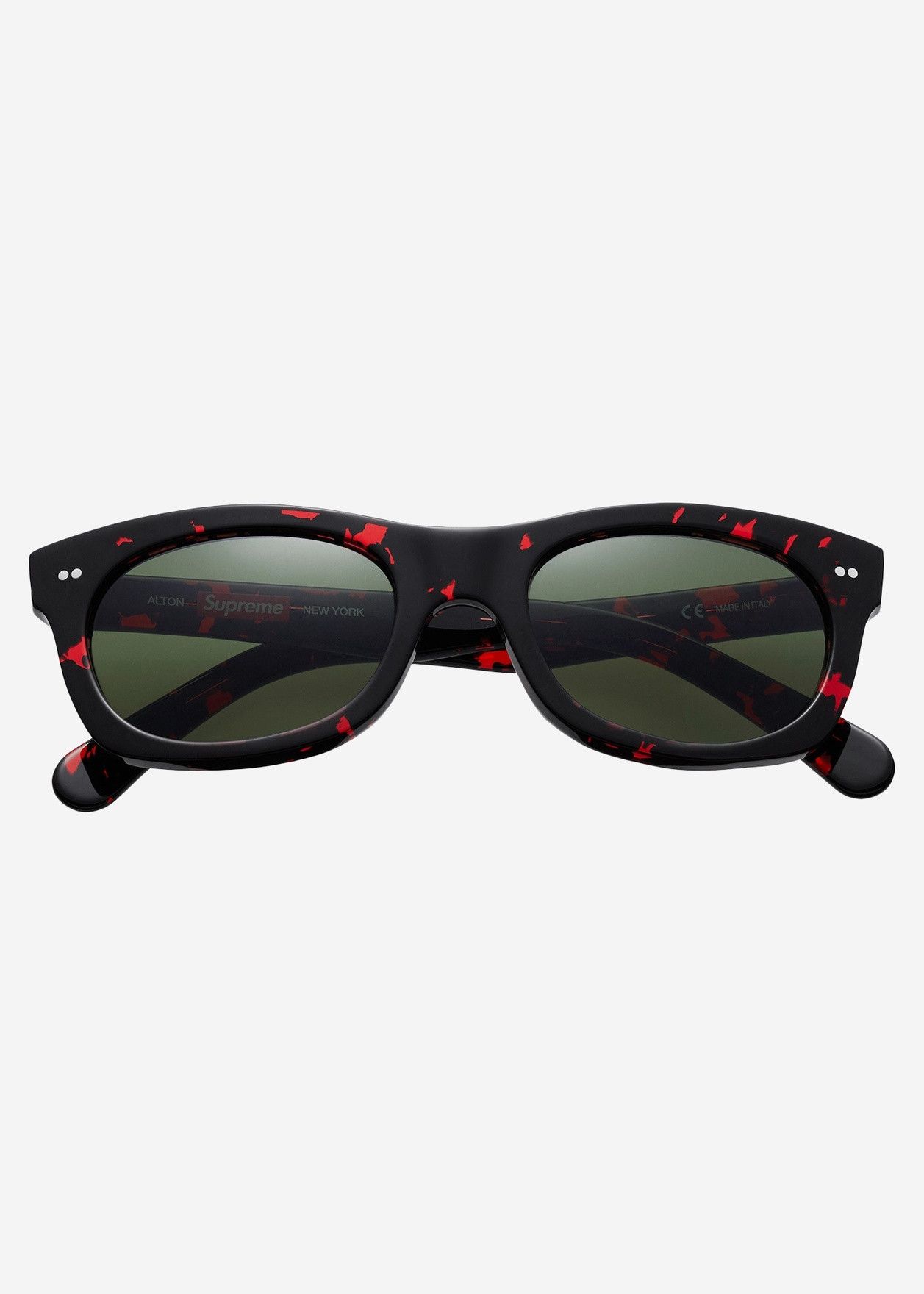 Supreme Supreme Alton Red Tortoise Sunglasses | Grailed