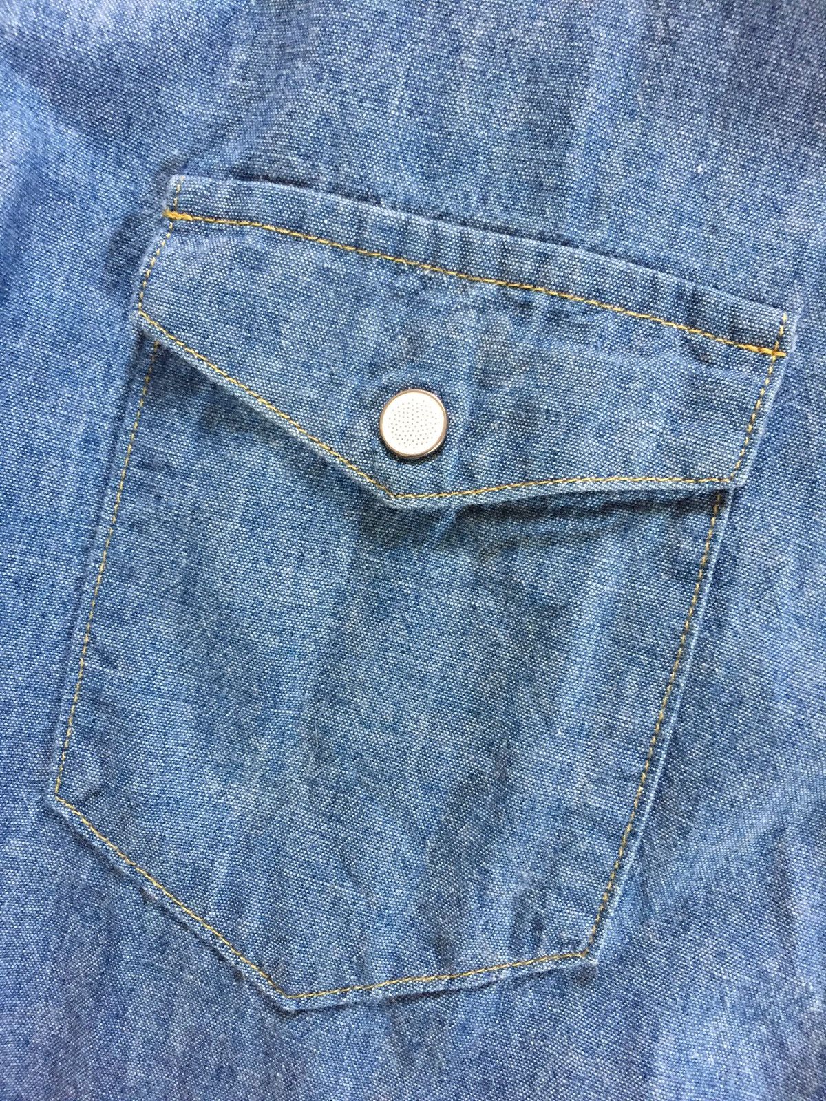 Beams Plus × Inventory Magazine Beams X Inventory Chambray Western Shirt Size US L / EU 52-54 / 3 - 5 Thumbnail